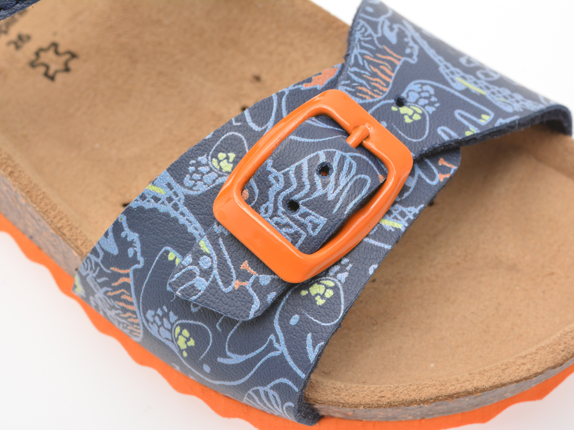 Sandale GEOX bleumarin, J028LB, din piele ecologica