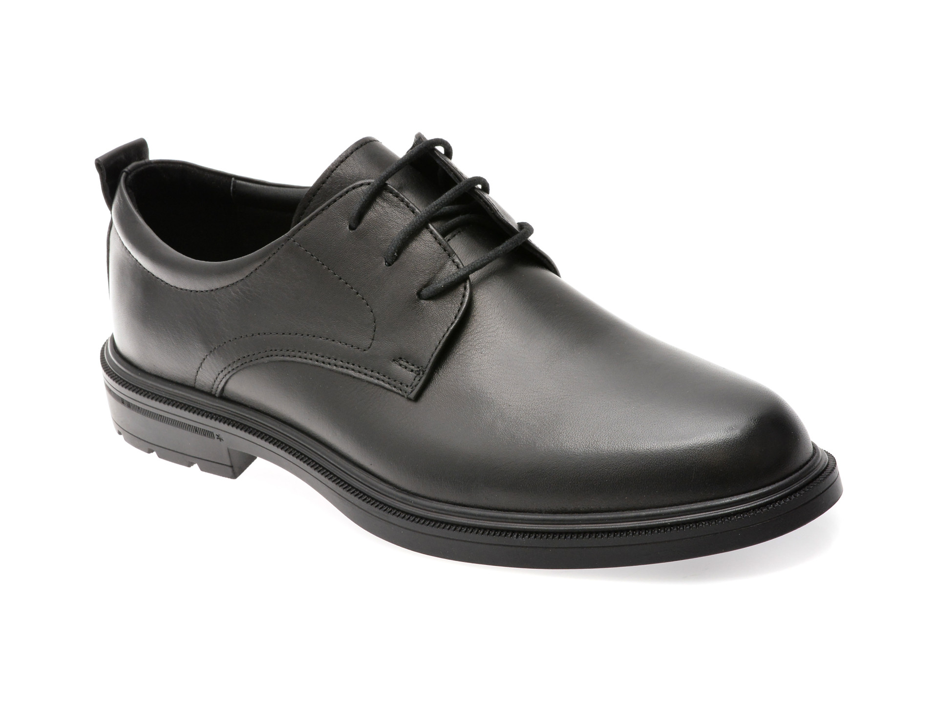 Pantofi eleganti OTTER negri, A60, din piele naturala