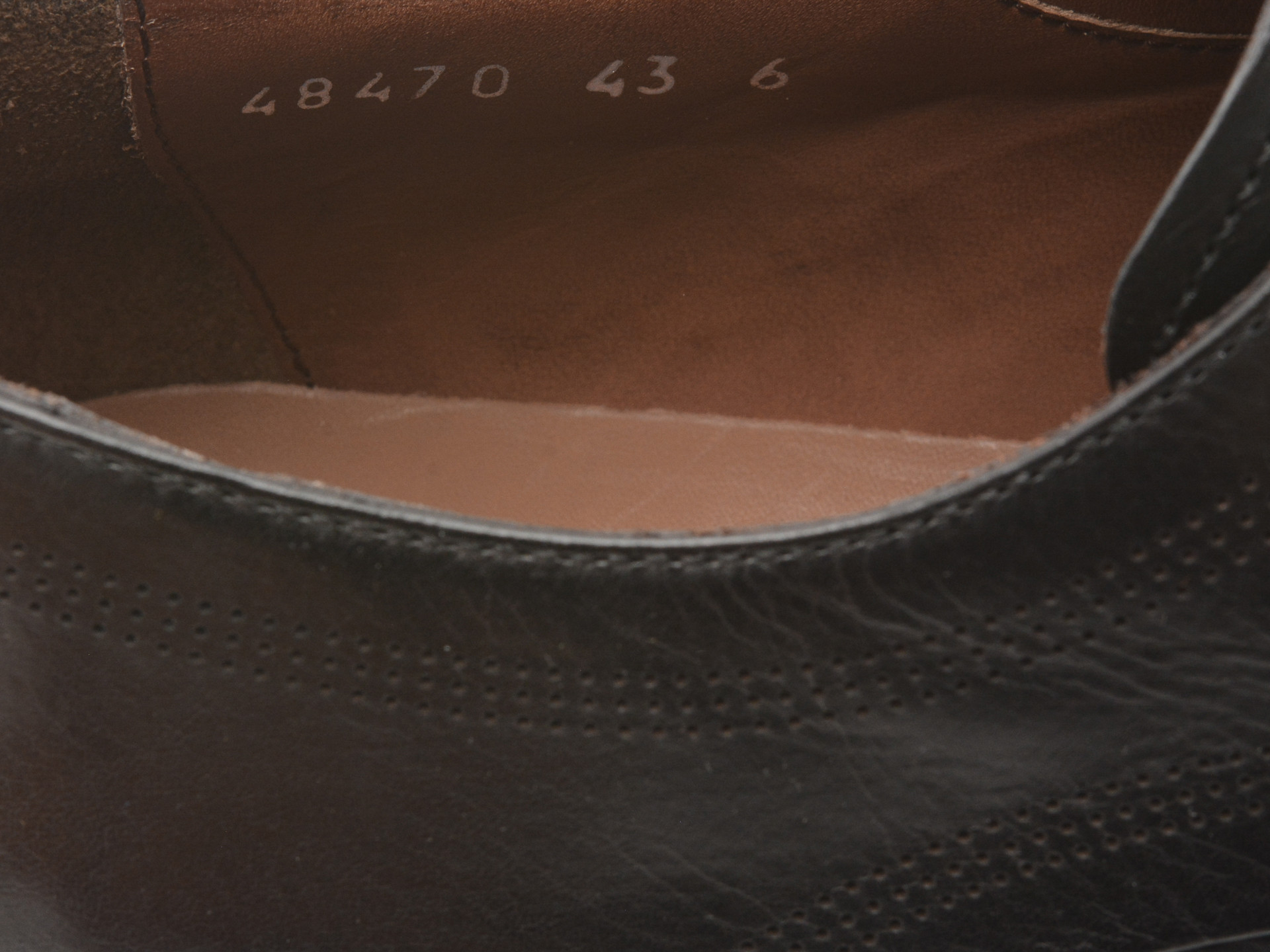 Pantofi eleganti LE COLONEL negri, 48470, din piele naturala