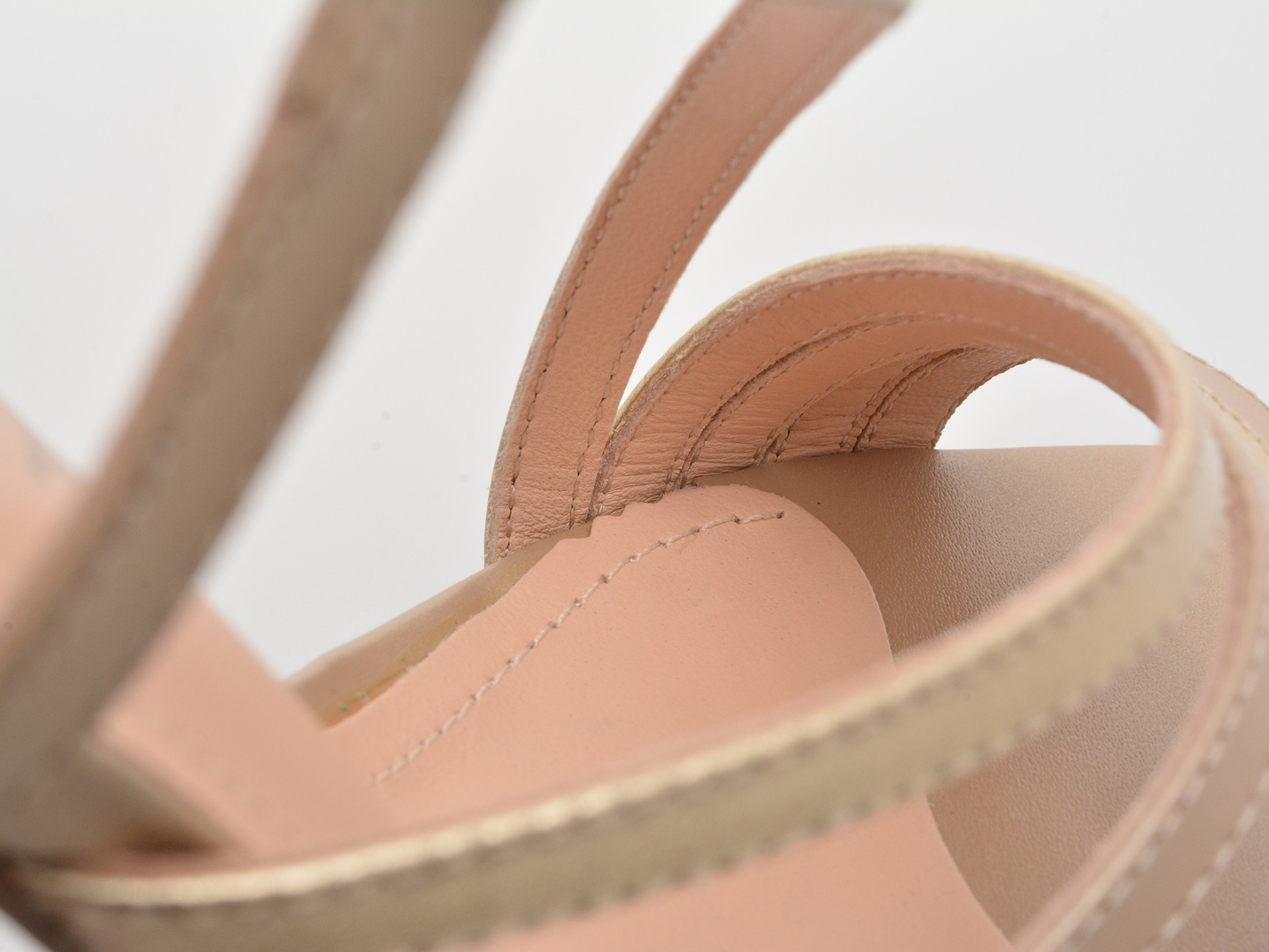 Sandale elegante EPICA nude, 1007835, din piele naturala