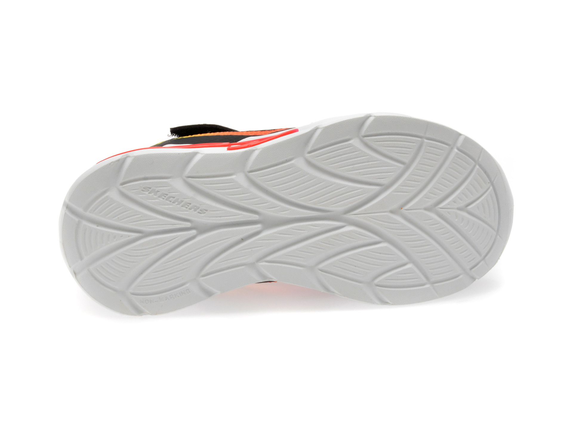Pantofi sport SKECHERS negri, FLEX-GLOW ULTRA, din material textil