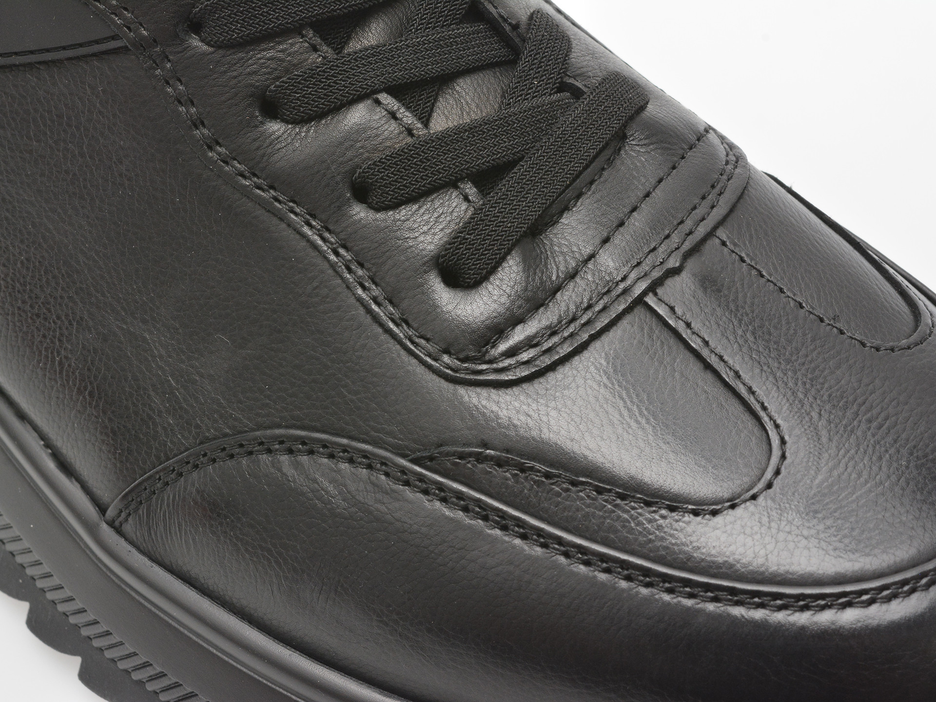 Pantofi sport EPICA negri, 56251, din piele naturala