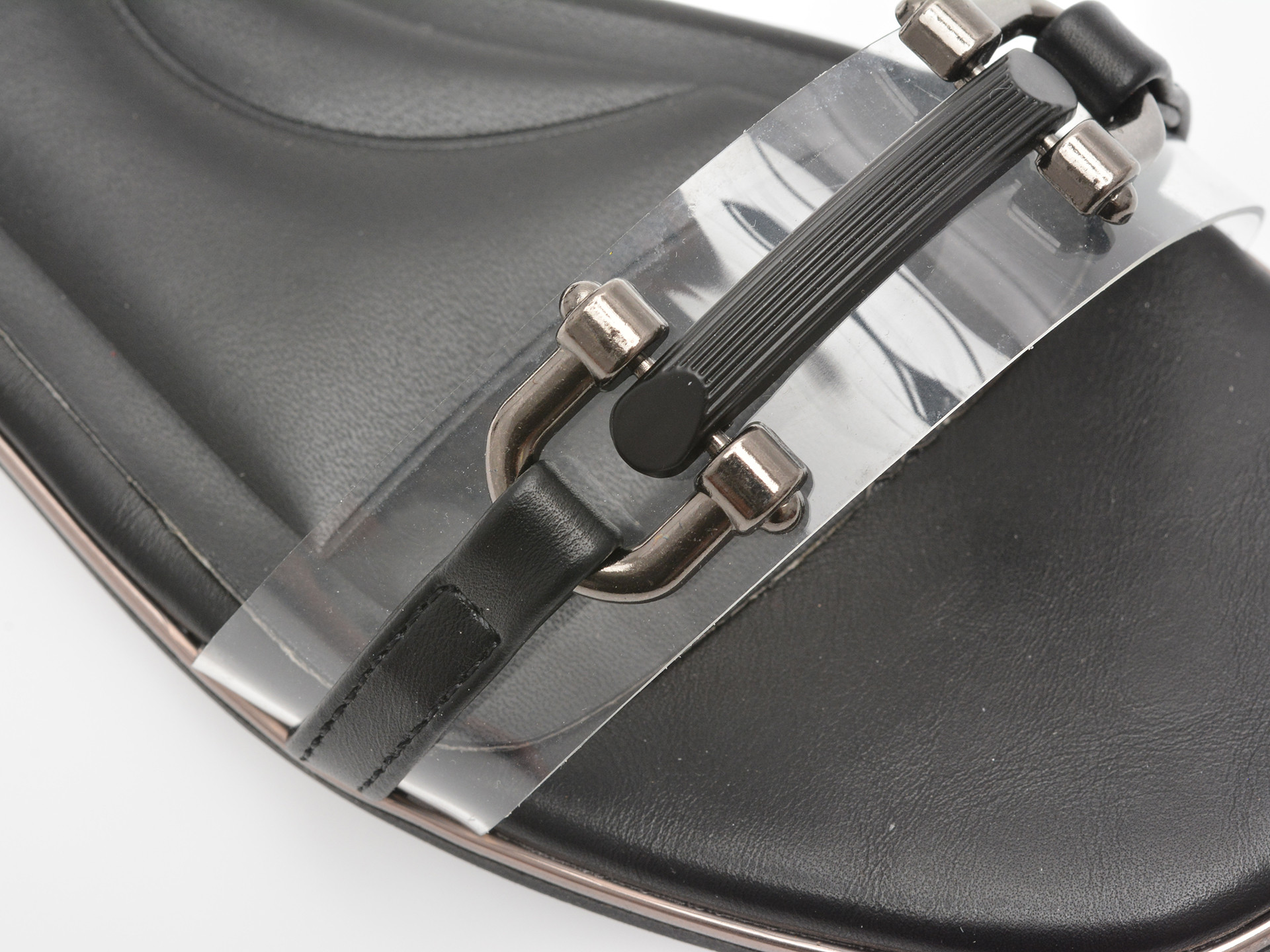 Sandale EPICA negre, 82956, din piele ecologica