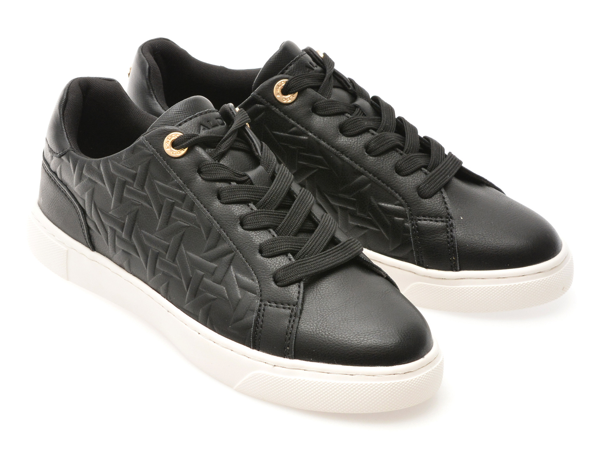 Pantofi sport ALDO negri, CLUBLUX 007, din piele ecologica