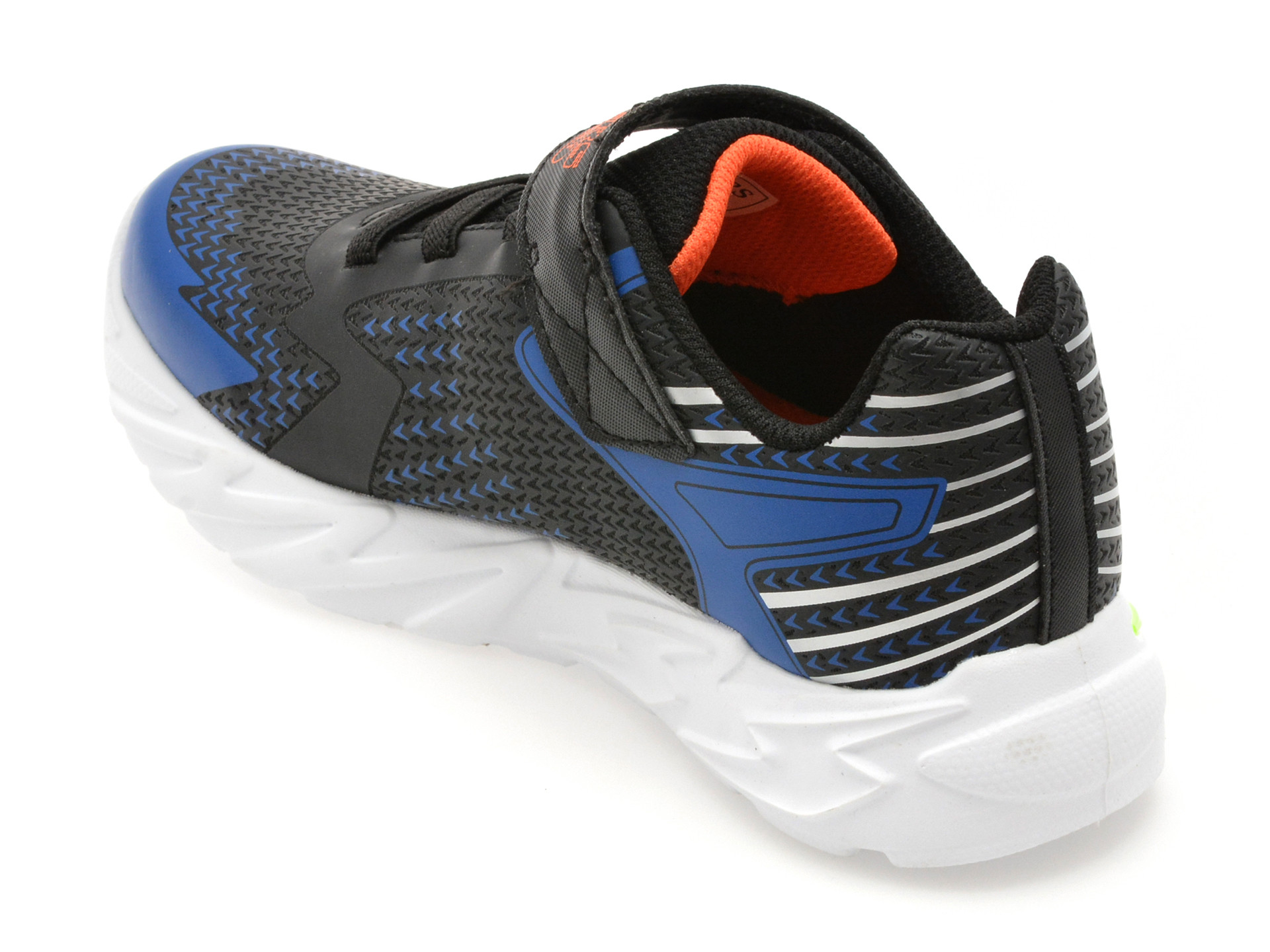 Pantofi sport SKECHERS negri, FLEX-GLOW BOLT, din material textil