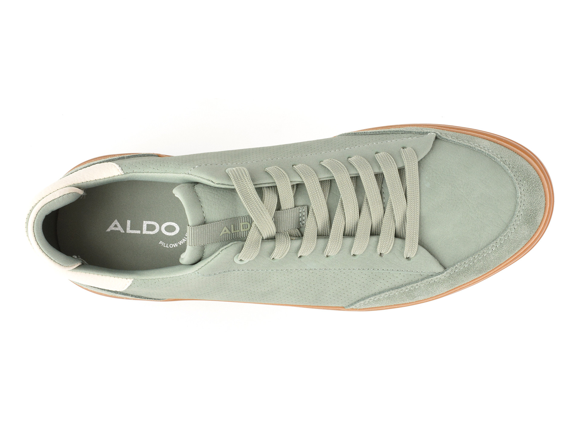 Pantofi sport ALDO verzi, STEPUP 330, din piele ecologica