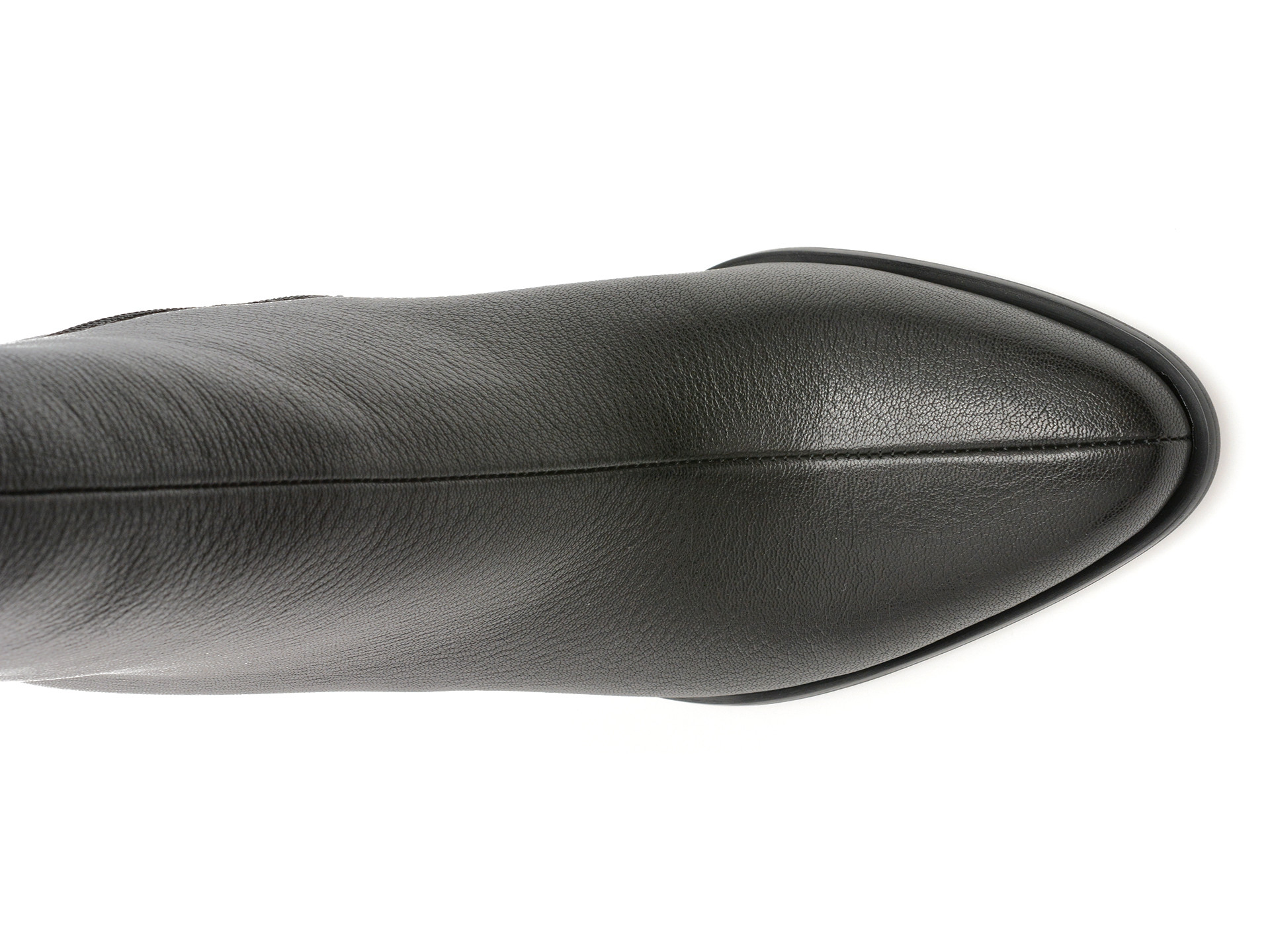 Botine elegante EPICA negre, 2445F, din piele naturala