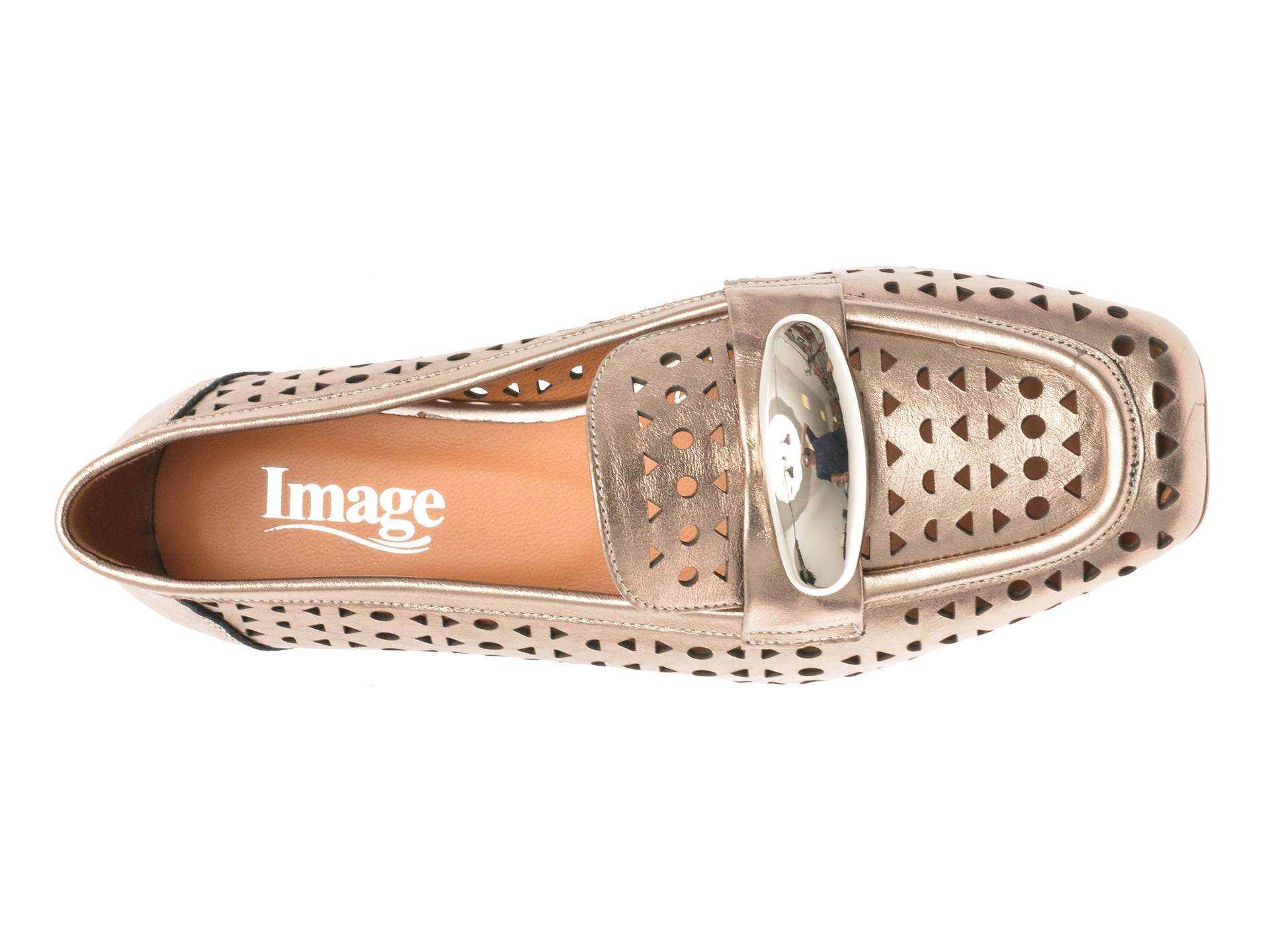Mocasini image bronz 2842853 din piele naturala