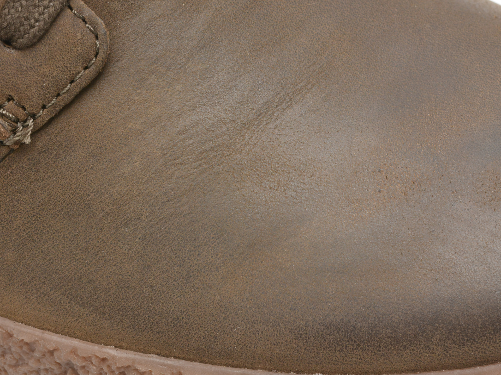 Ghete CLARKS kaki, STREETHILL MID, din nabuc