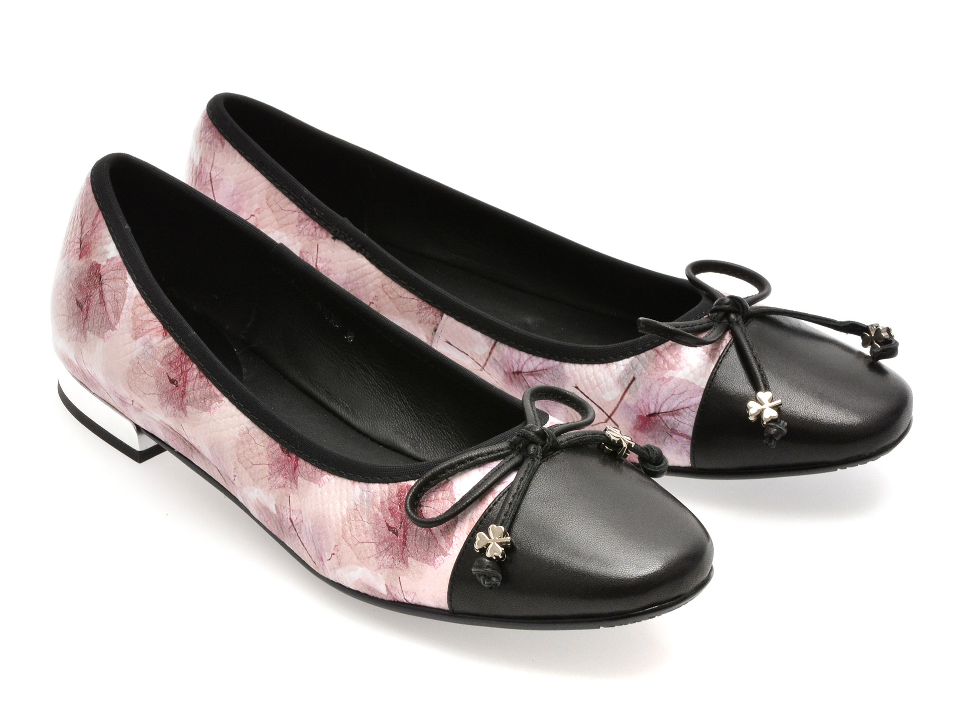 Balerini EPICA roz, 2956, din piele naturala