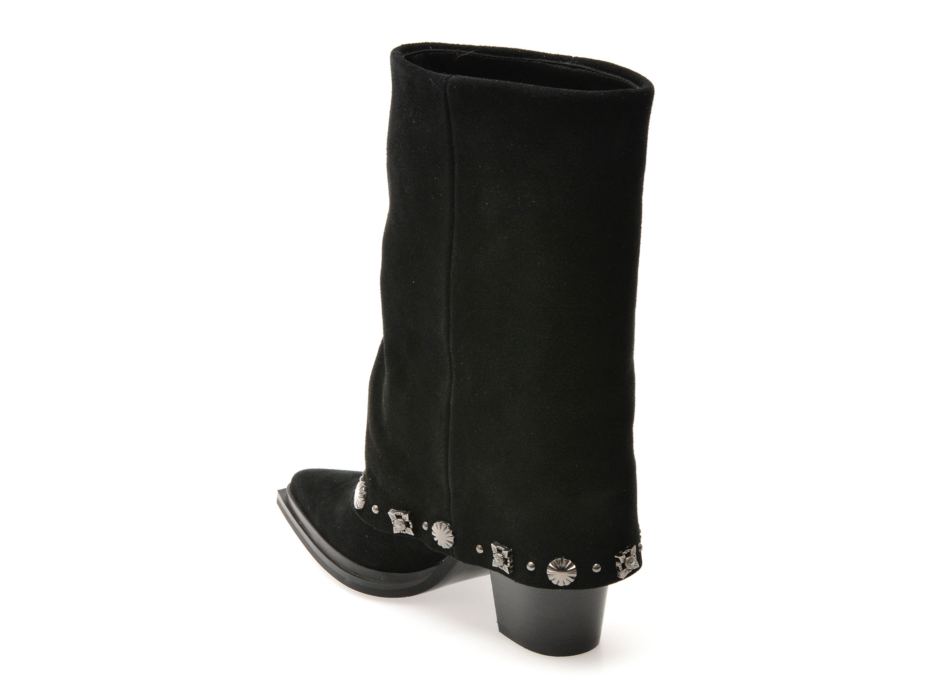 Ciocate elegante ALDO negre, 5R63B, din piele intoarsa