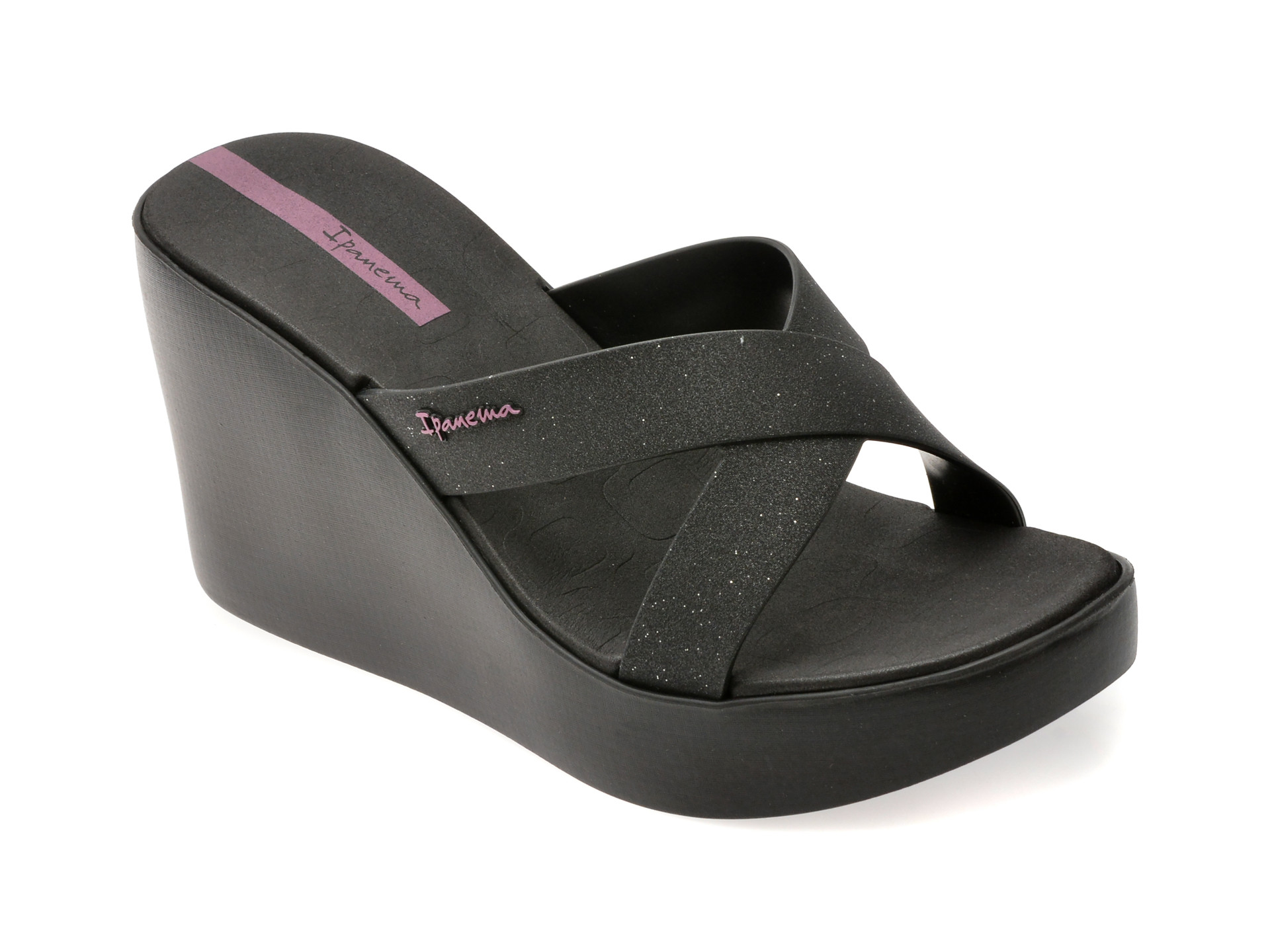 Papuci IPANEMA negri, 8364675, din pvc