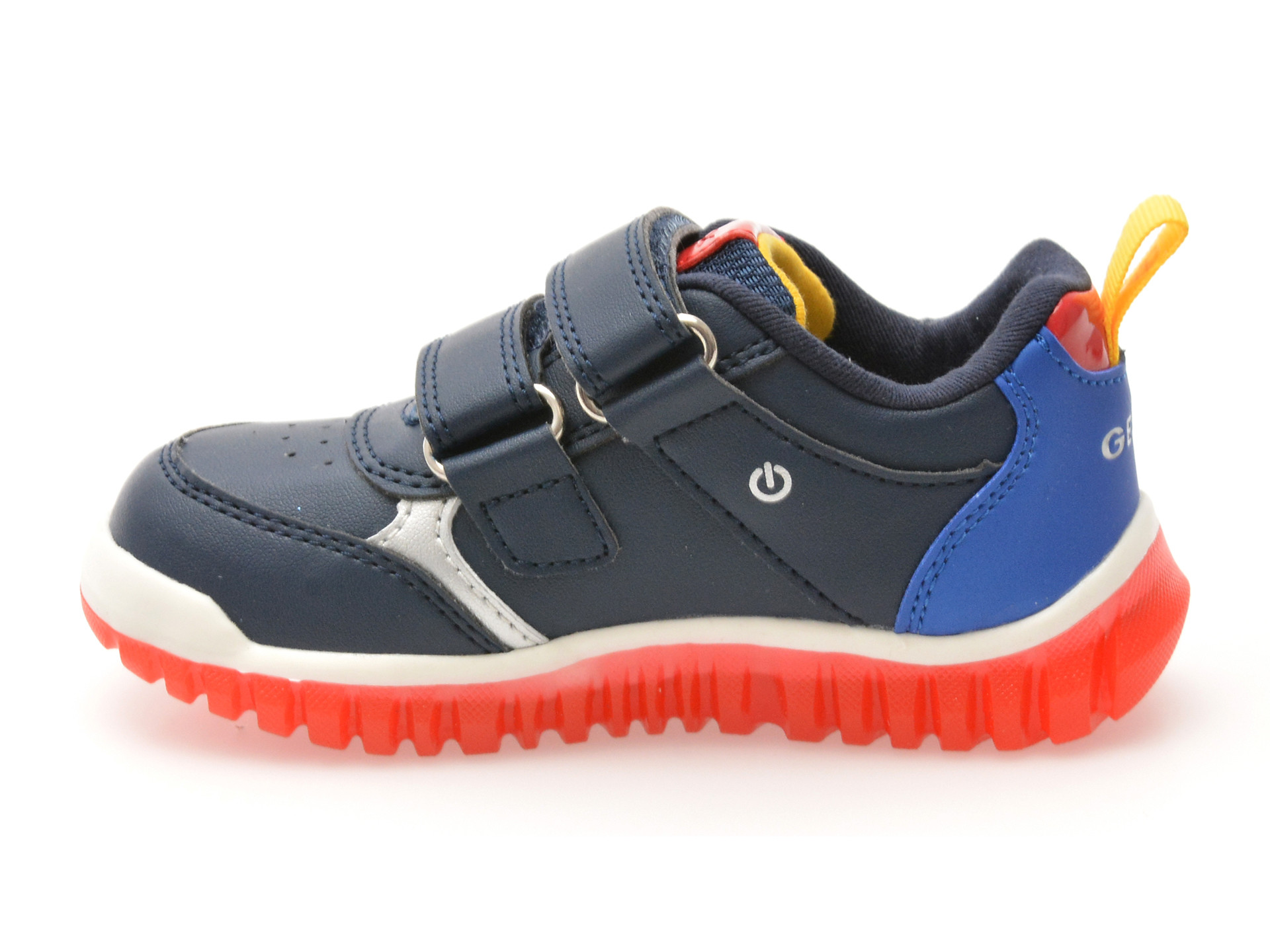 Pantofi sport GEOX bleumarin, B565ZB, din piele ecologica
