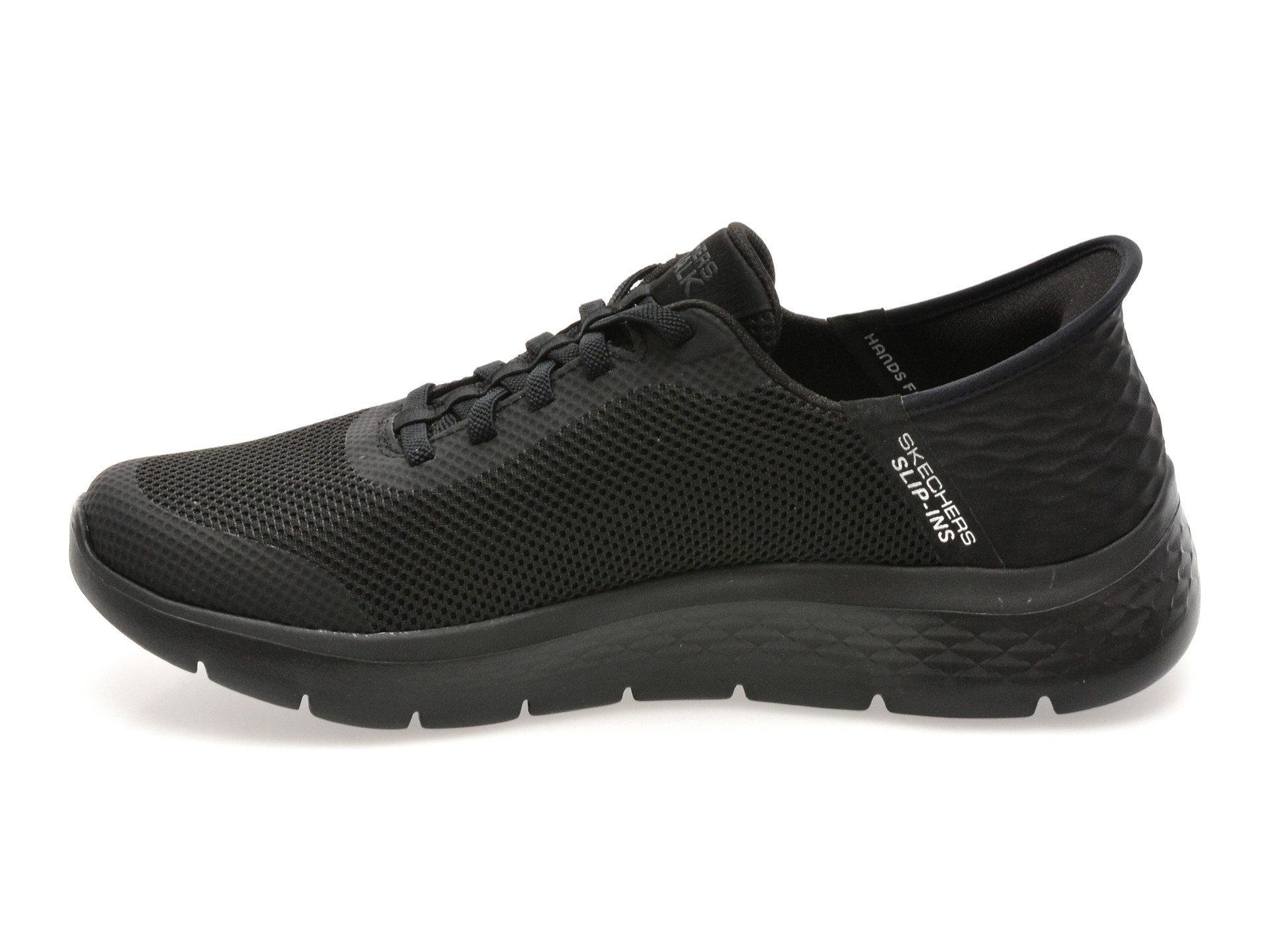 30Pantofi sport SKECHERS negri, GO WALK FLEX, din material textil