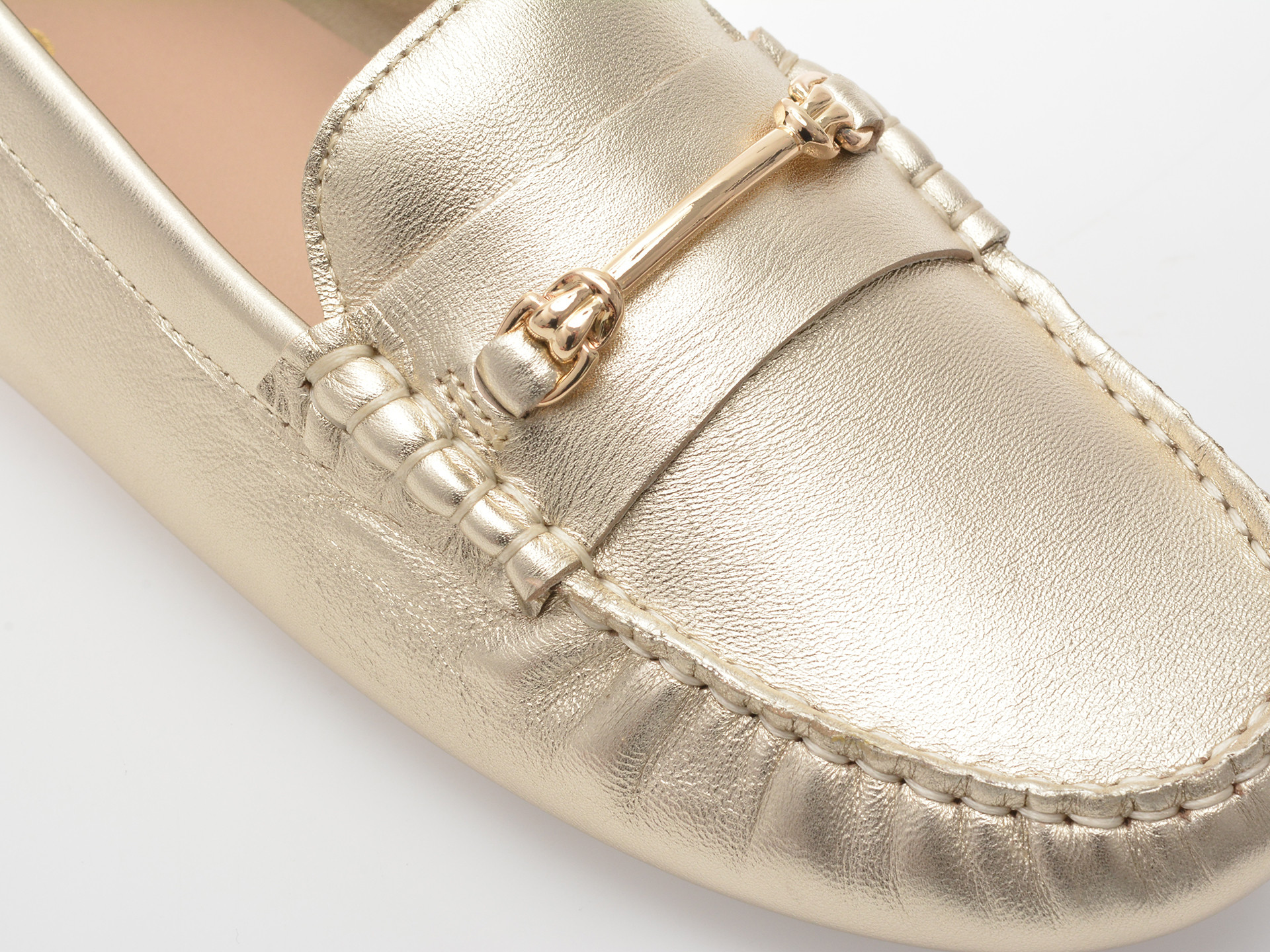 Mocasini ALDO bej, SEABREEZE 741, din piele naturala