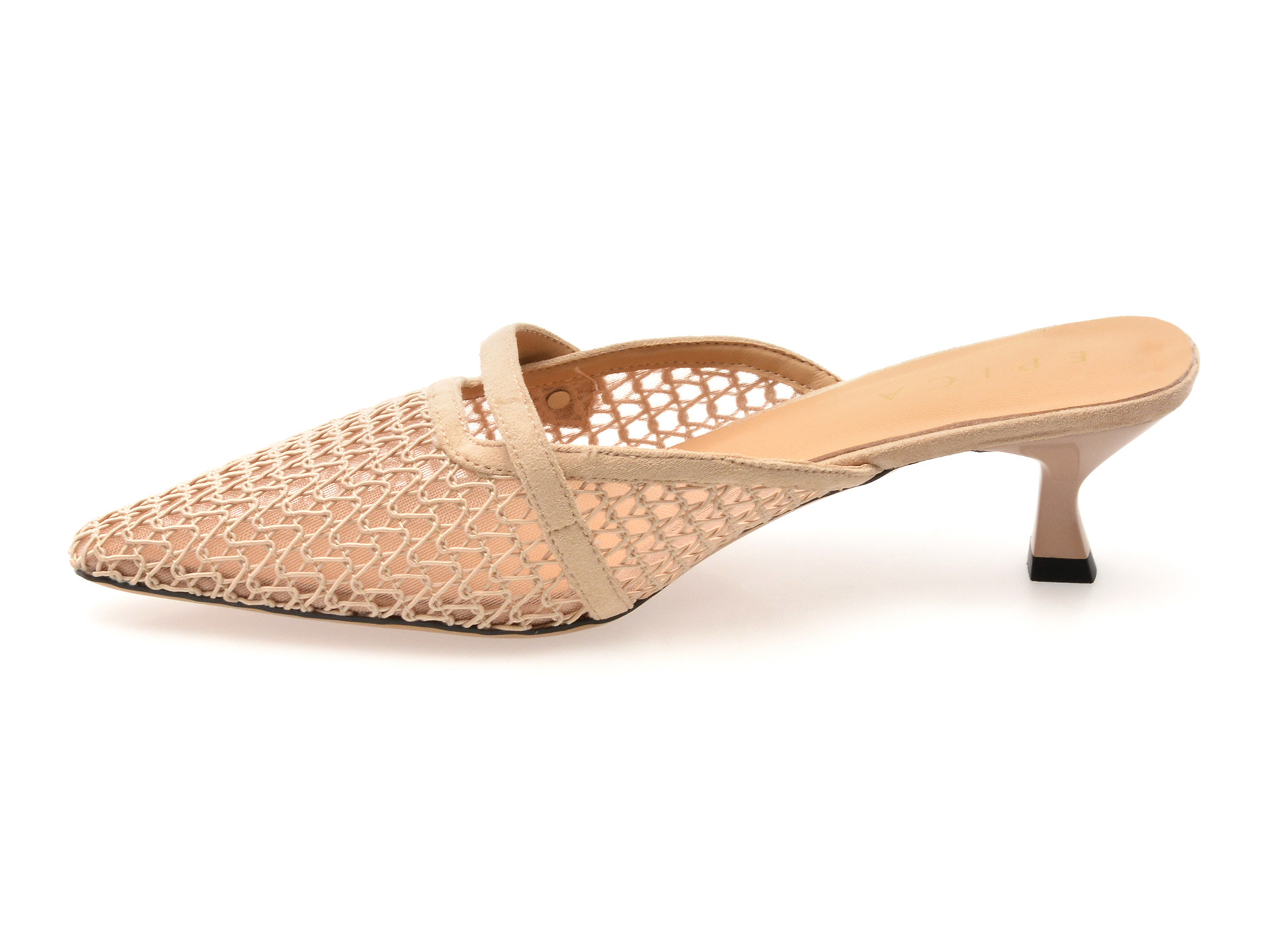 Pantofi eleganti EPICA maro, 26Q2118, din material textil