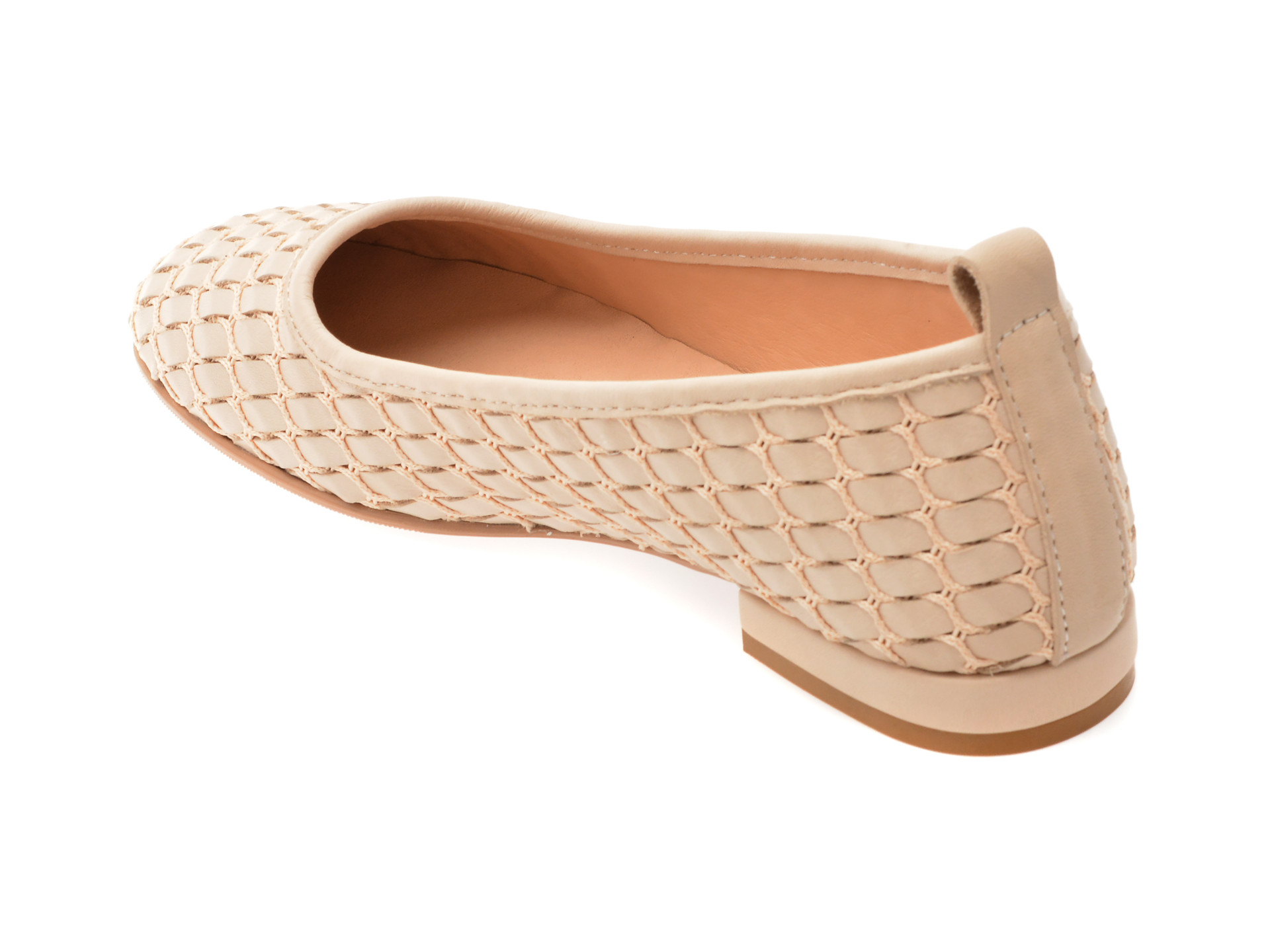 Balerini EPICA bej, 532210, din piele naturala