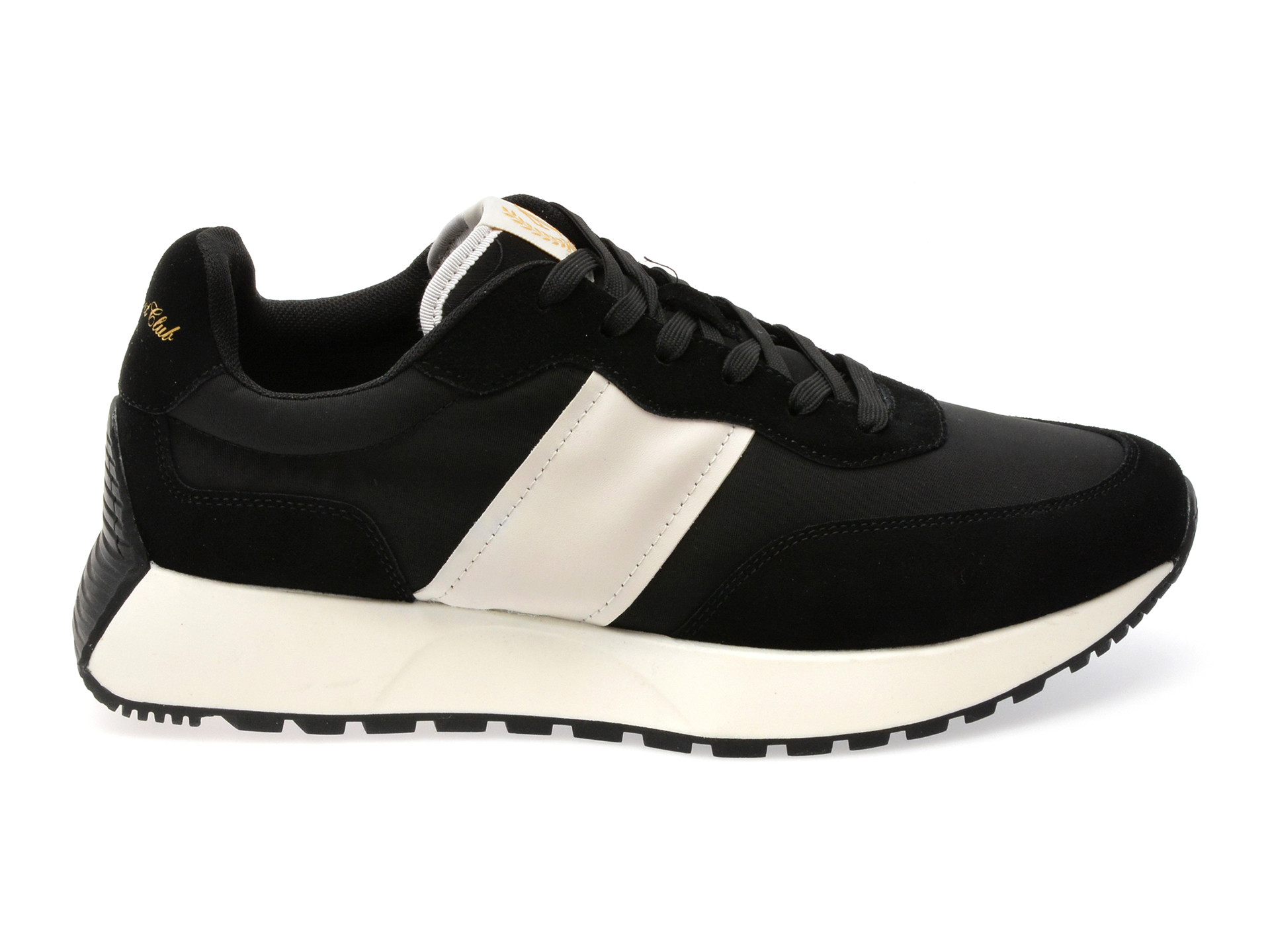 Pantofi sport ALDO negri, CLUBKICKS 001, din material textil