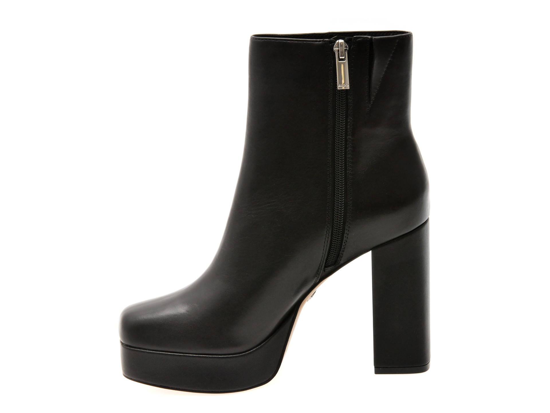 Ghete ALDO negre, VAYLEN 001, din piele naturala