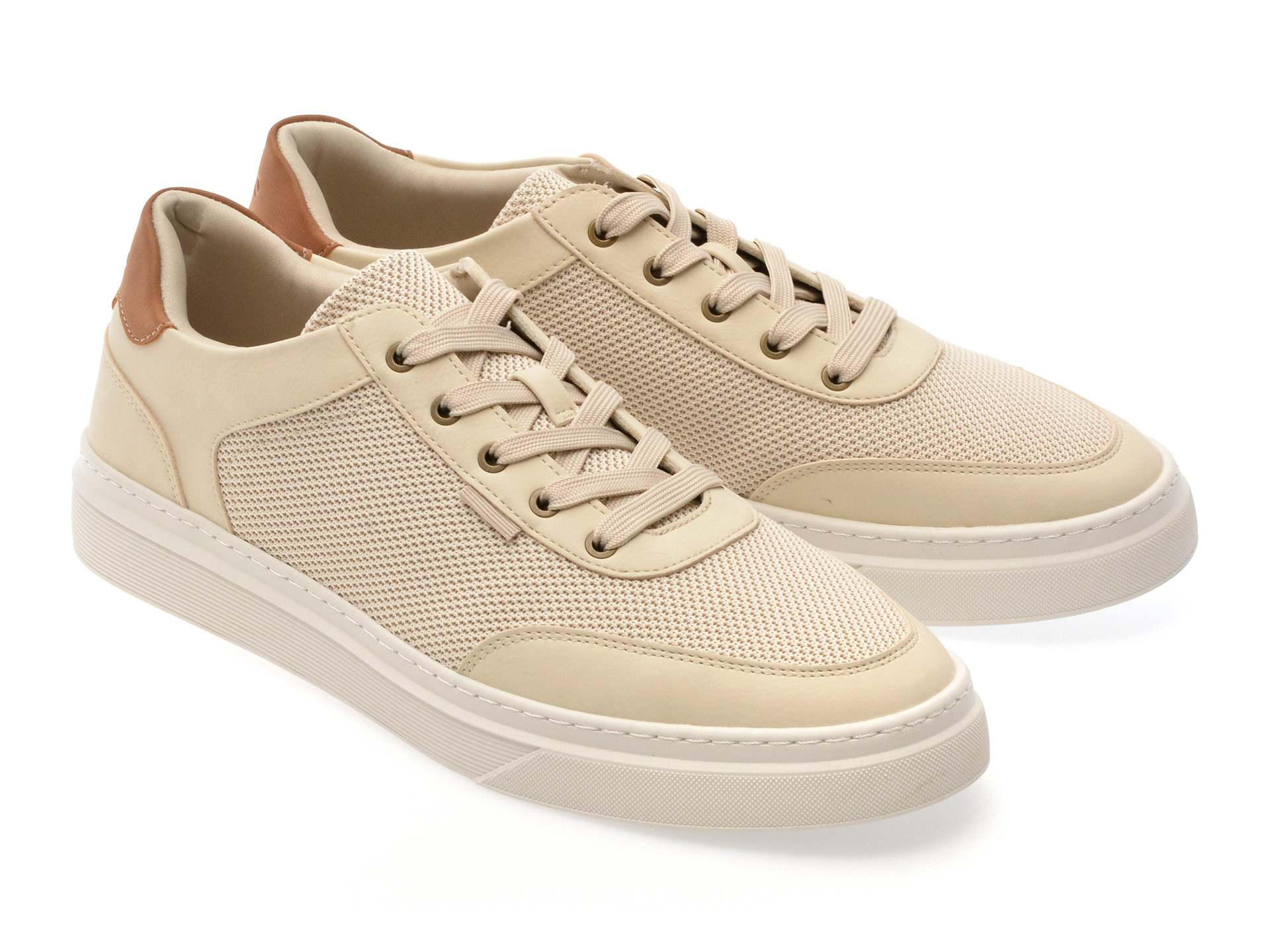 Pantofi sport ALDO nude, MCENROE 270, din material textil