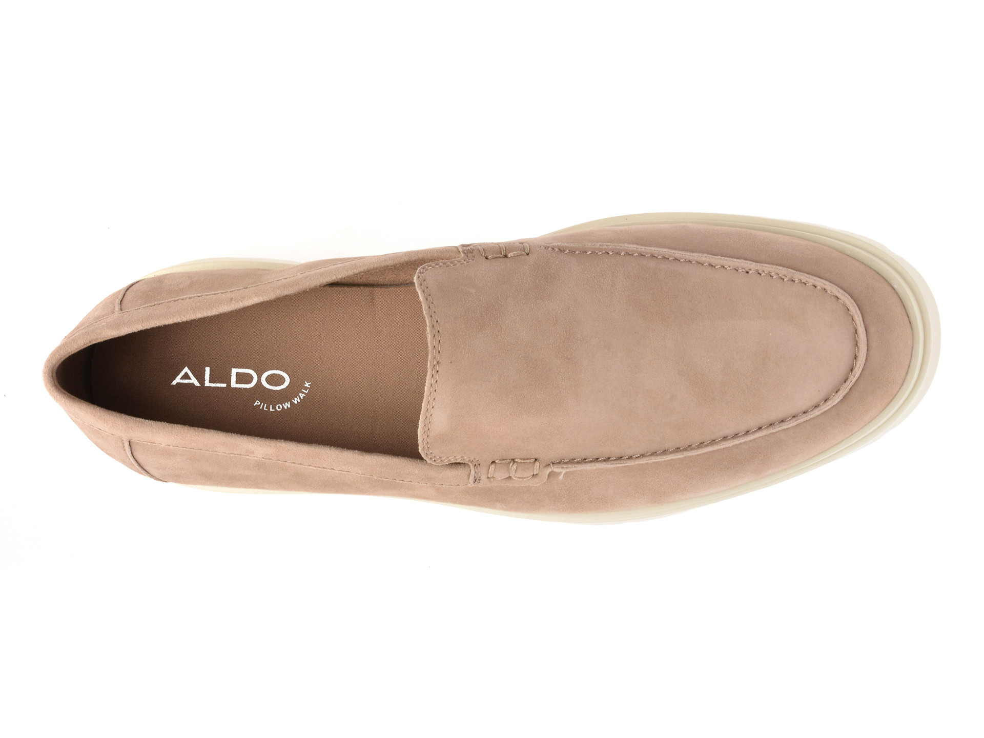 Mocasini ALDO bej, SEATIDE 261, din piele intoarsa