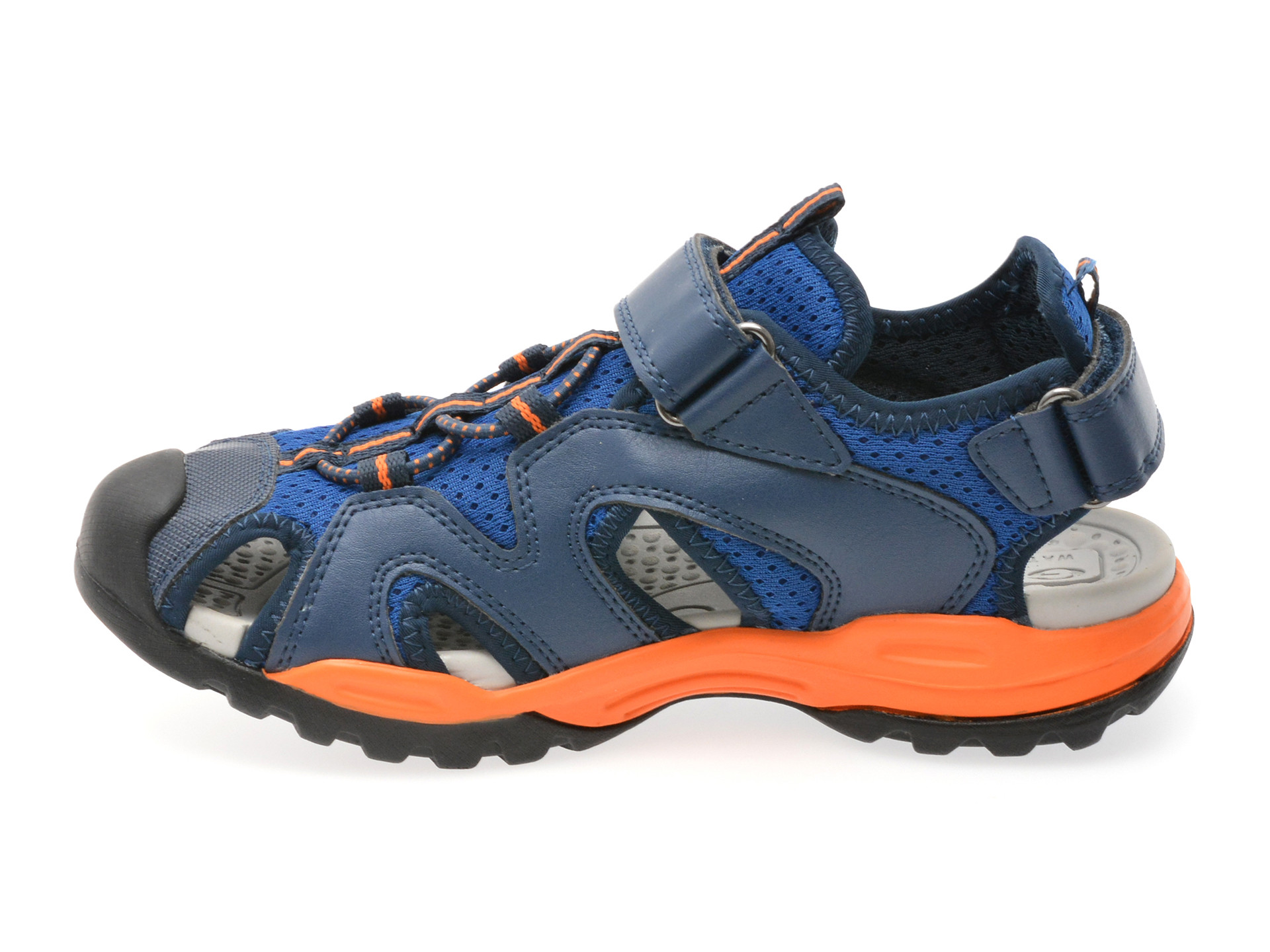 Sandale GEOX albastre, J450RC, din material textil