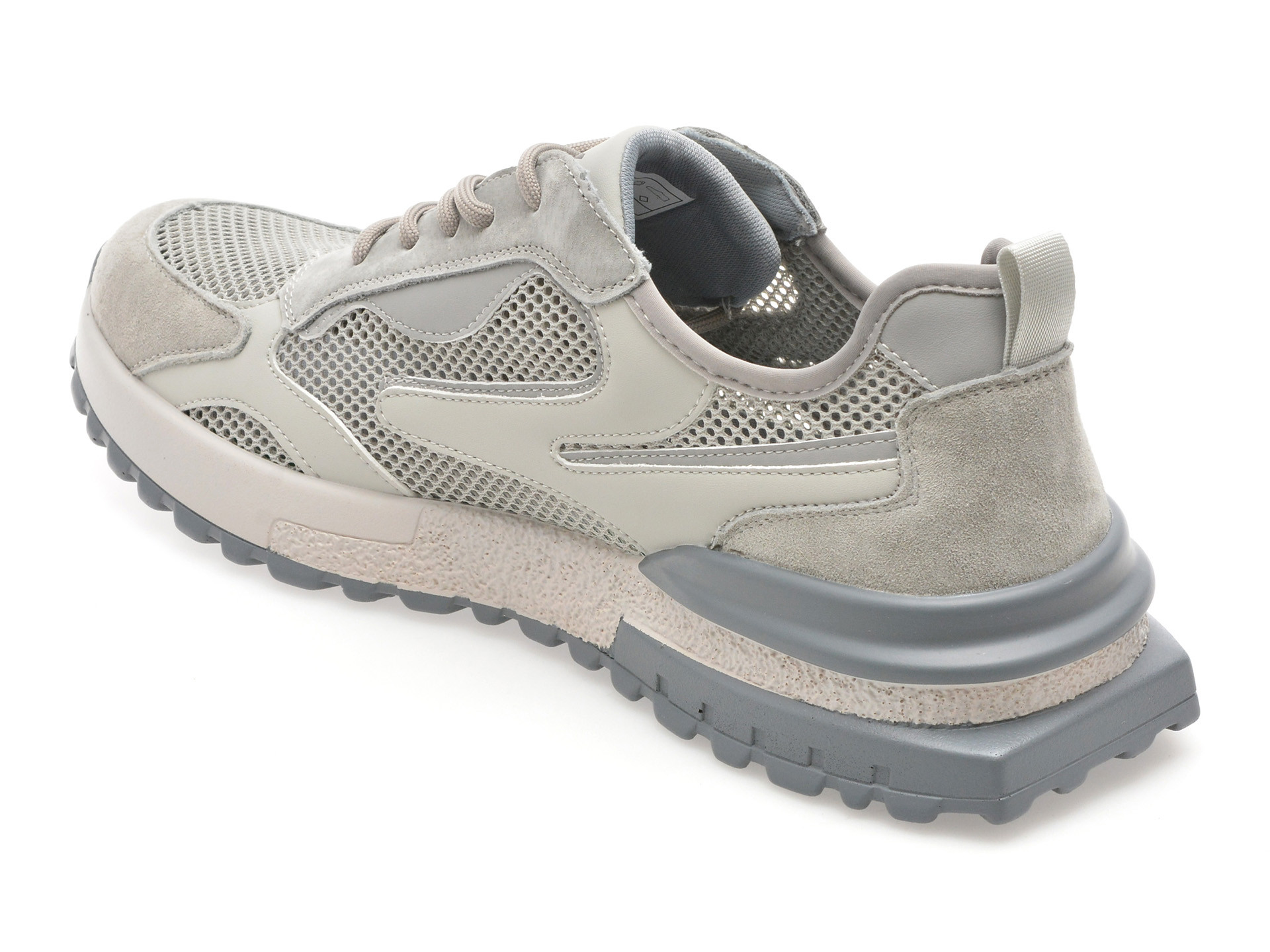 Pantofi sport GRYXX gri, 95386, din material textil