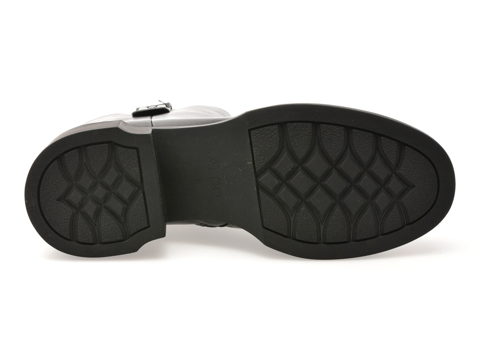 Ghete ALDO negre, AT91, din piele naturala