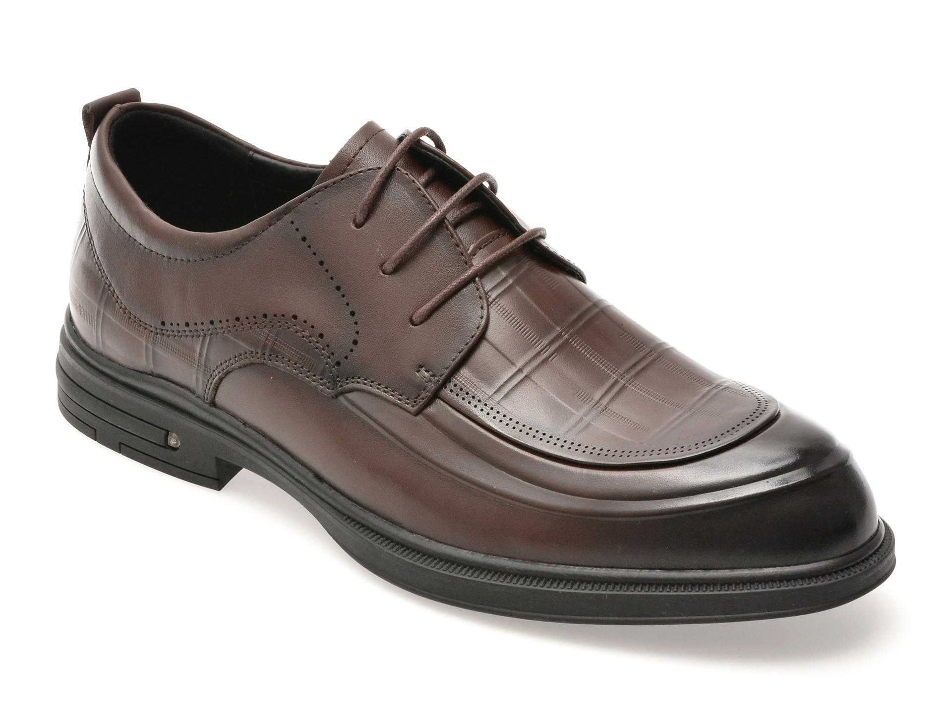 Pantofi EPICA maro, 8820, din piele naturala