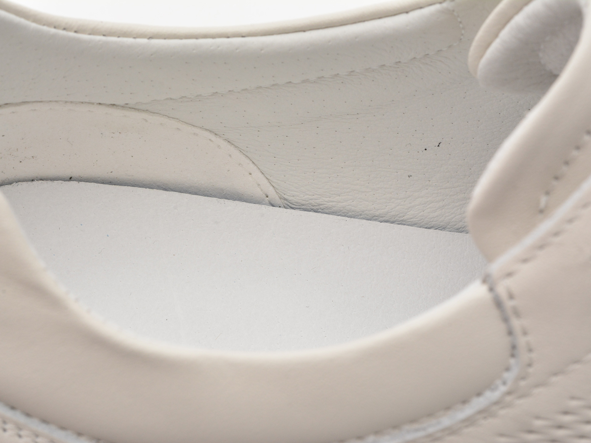 Pantofi sport EPICA albi, 37391, din piele naturala