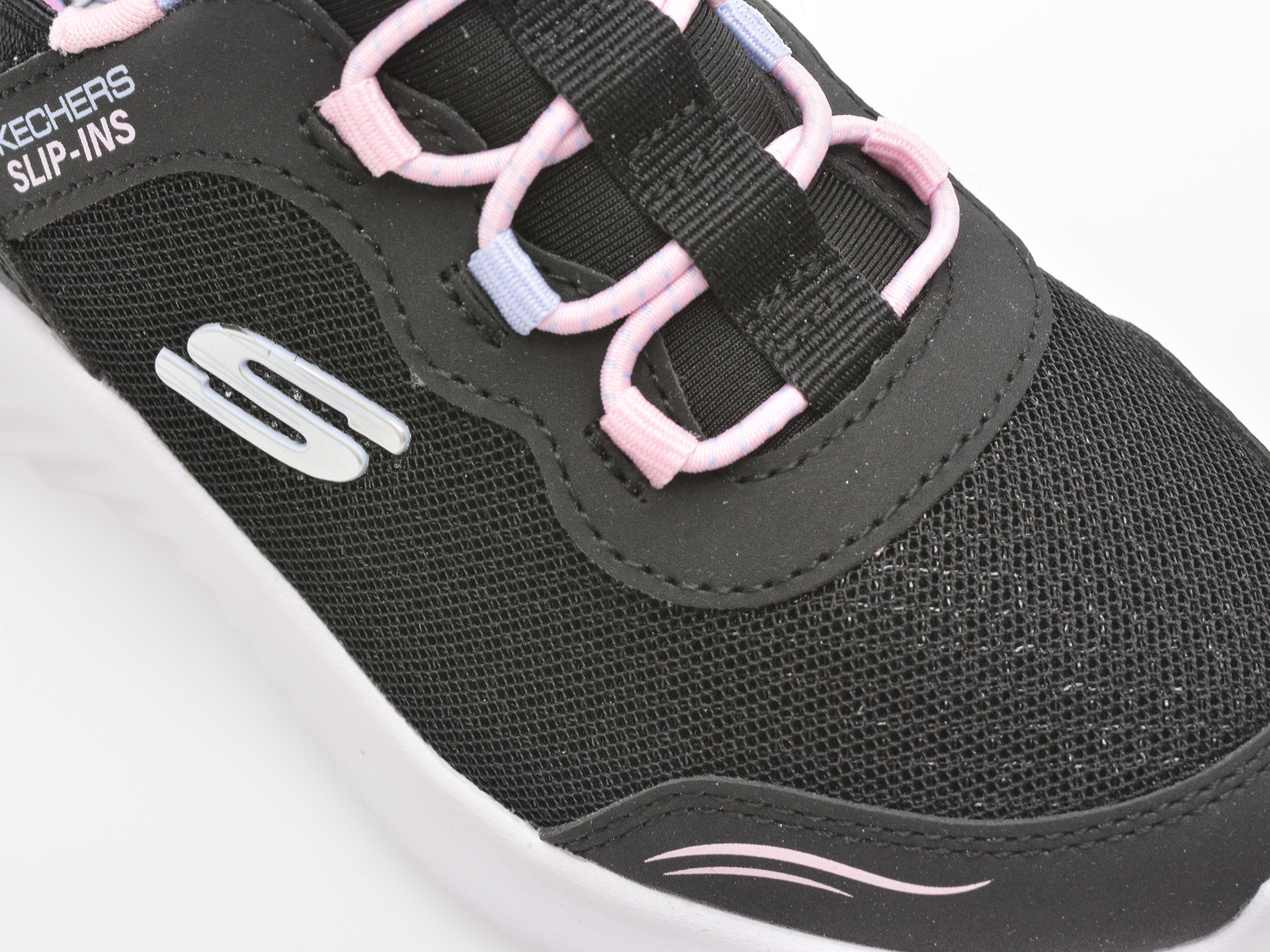 Pantofi sport SKECHERS negri, BOUNDER, din material textil
