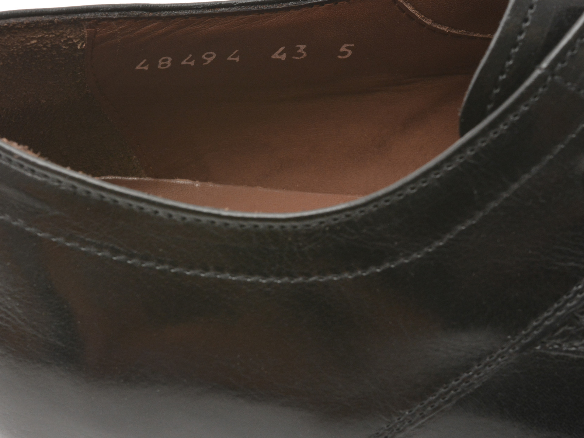 Pantofi eleganti LE COLONEL negri, 48494, din piele naturala