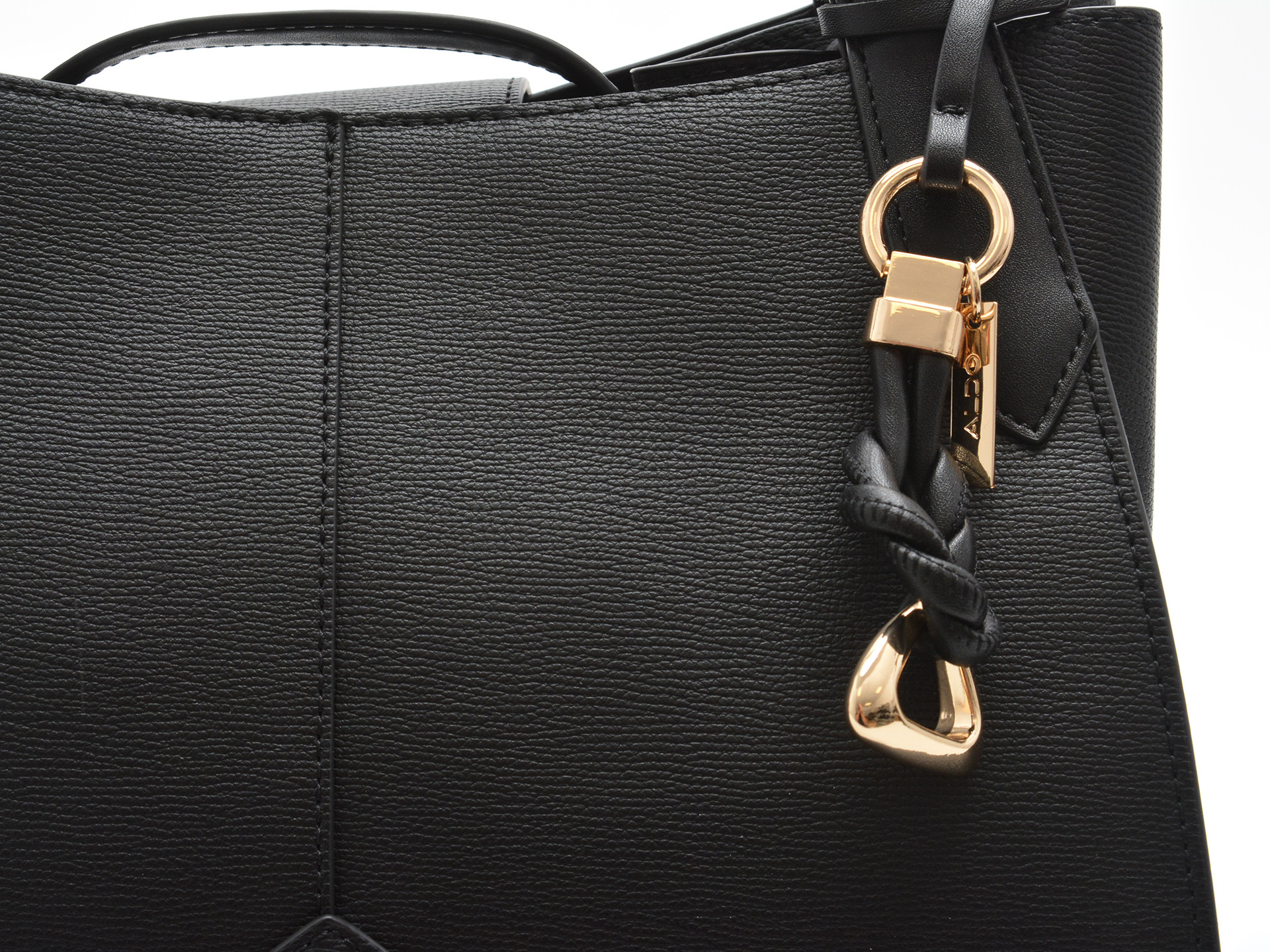 Geanta ALDO neagra, IVEYMA 006, din piele ecologica