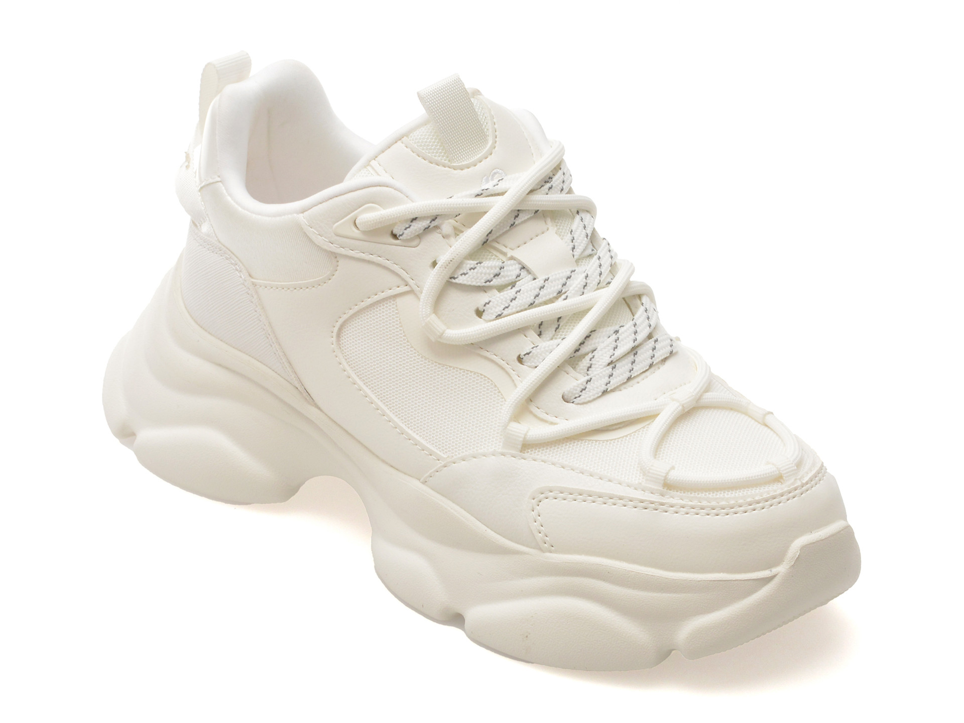 Pantofi sport ALDO albi, ANDREE 100, din material textil