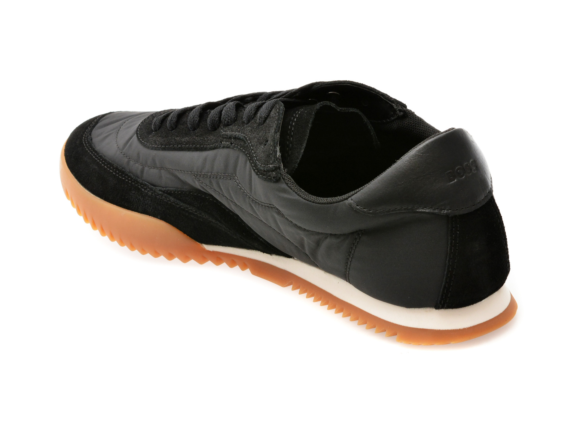 Pantofi sport BOSS negri, 2147, din material textil