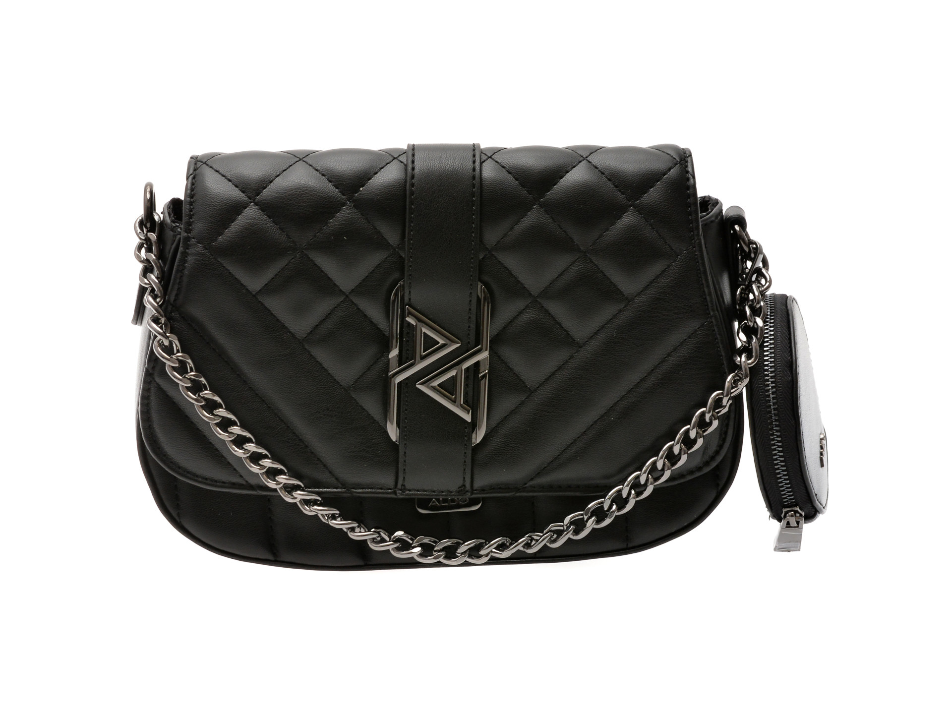 Geanta ALDO neagra, GAMETH 001, din ecologica