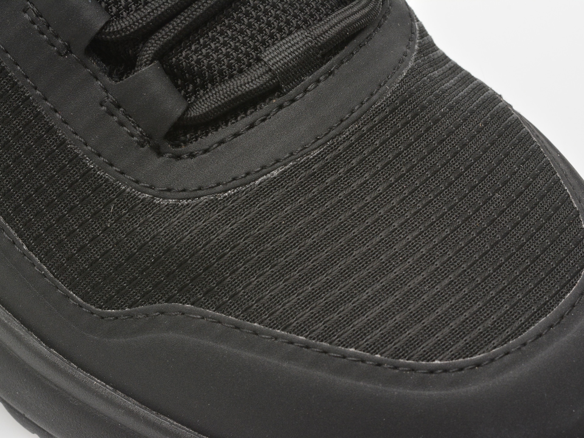 Pantofi sport GEOX negri, U56FDA, din material textil