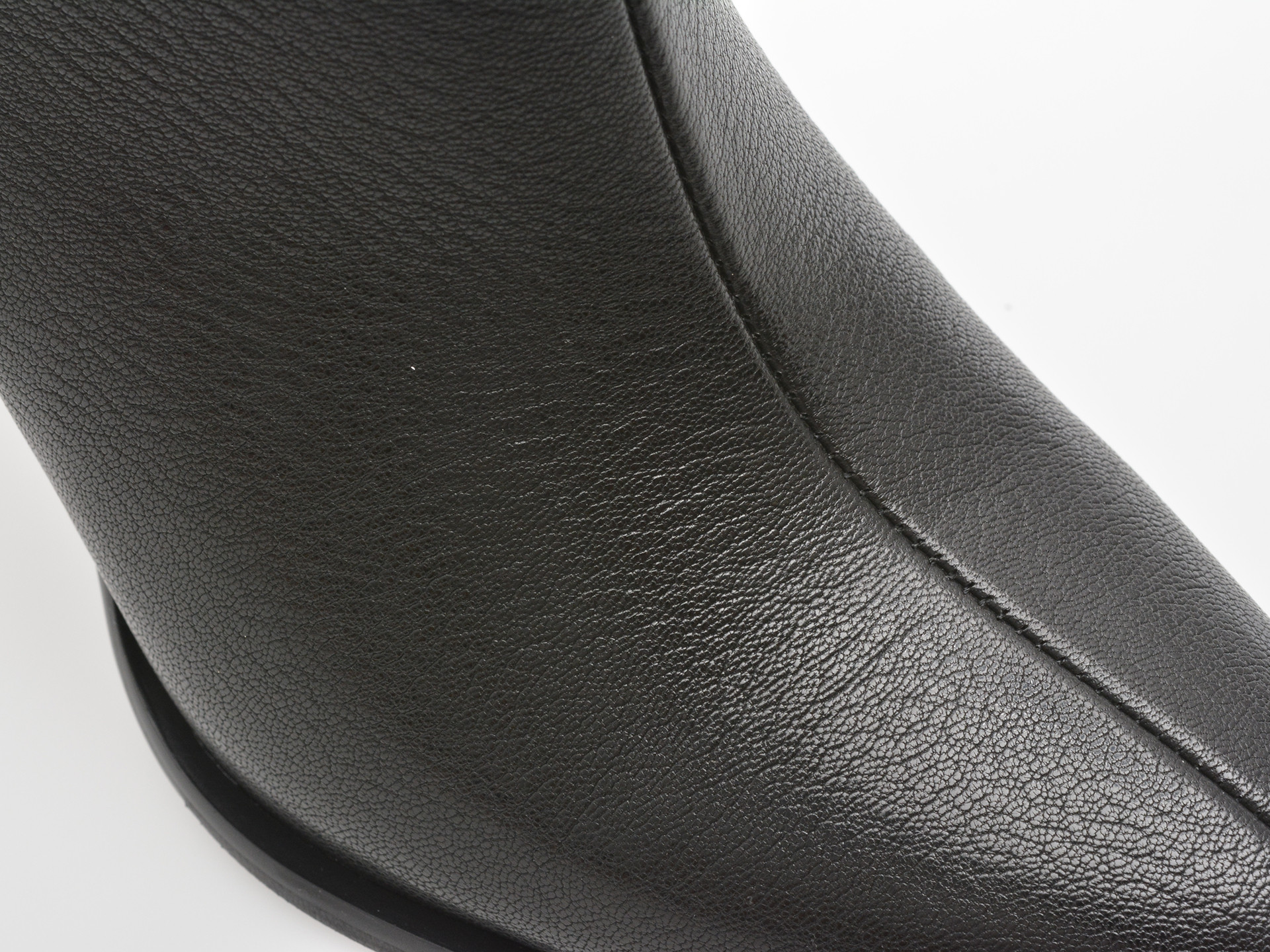 Botine elegante EPICA negre, 2445F, din piele naturala