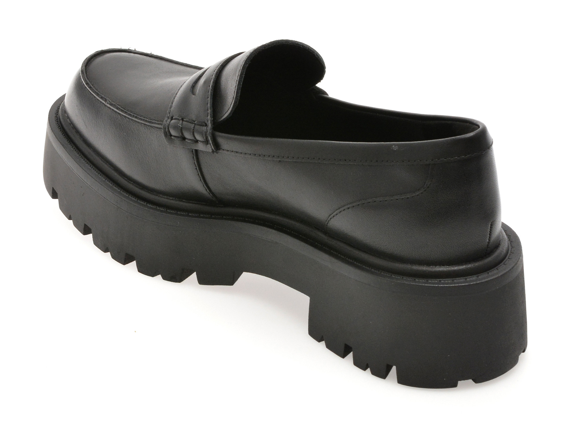 Mocasini ALDO negri, CADAYCIA 001, din piele naturala