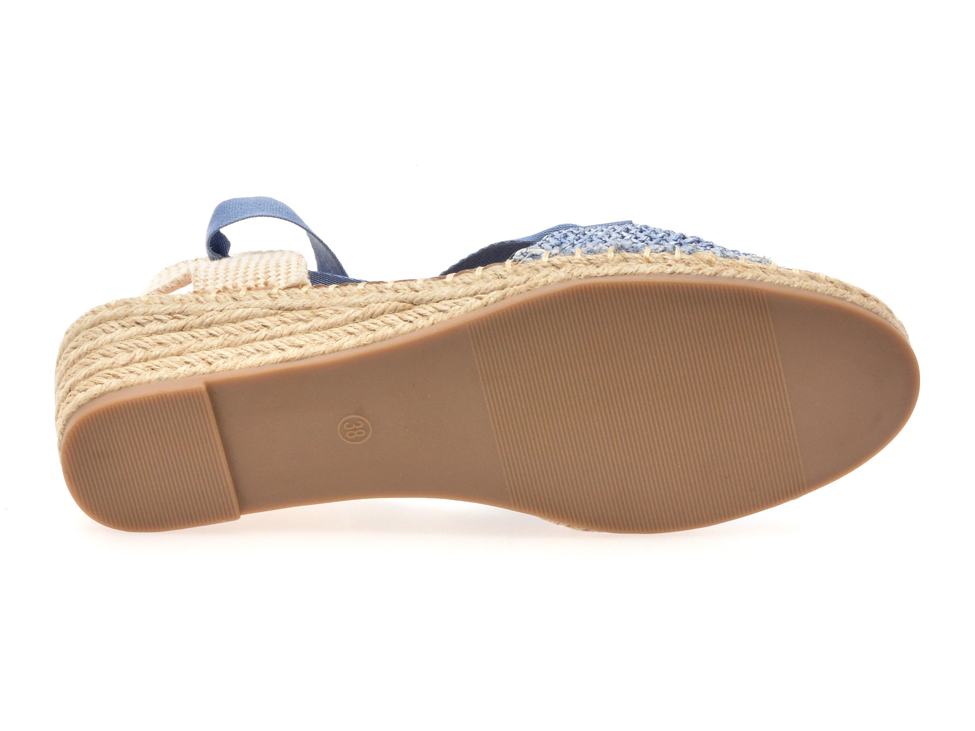 Sandale EPICA albastre, 82917, din material textil