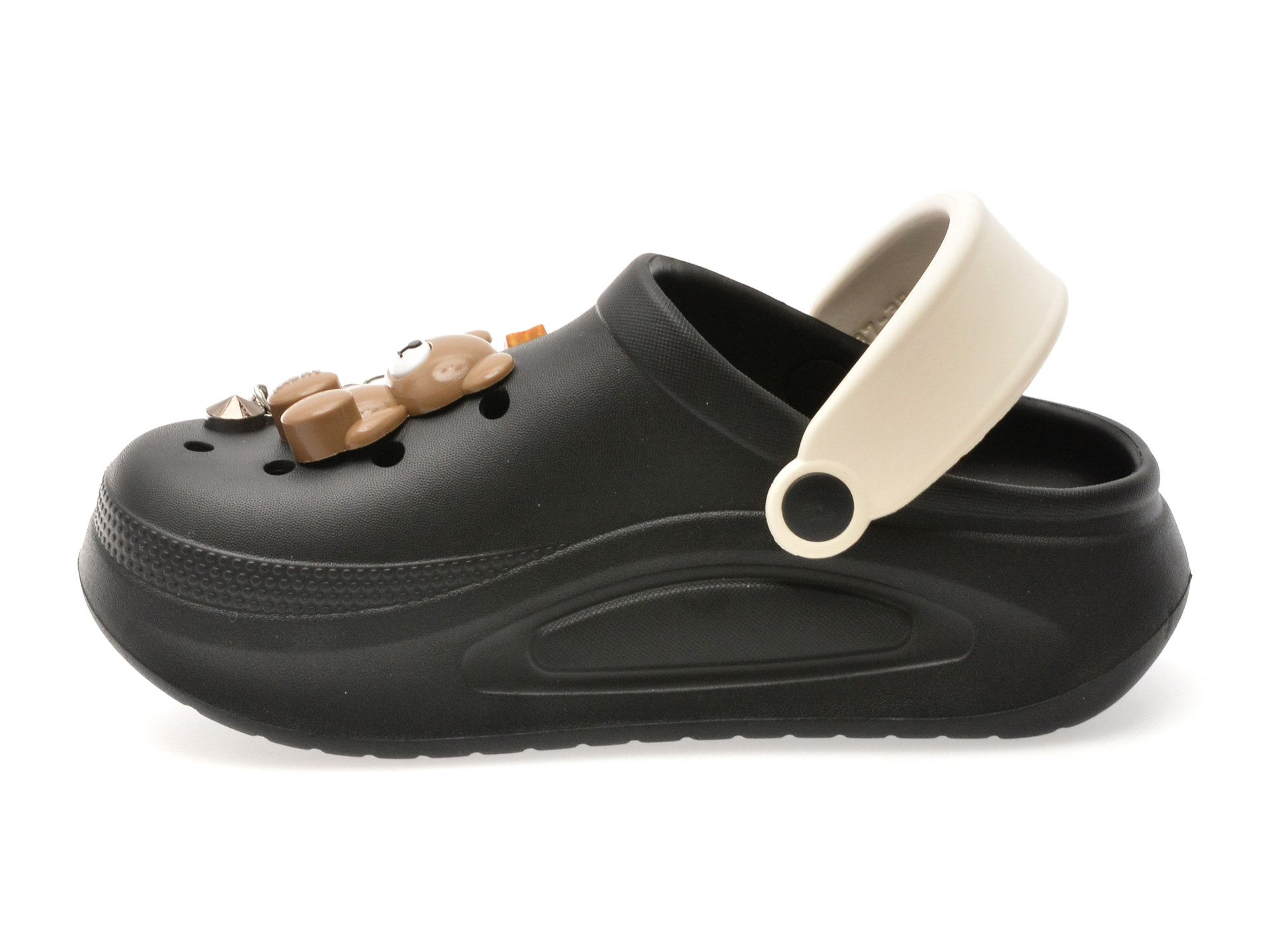 Papuci GRYXX negri, 258, din pvc