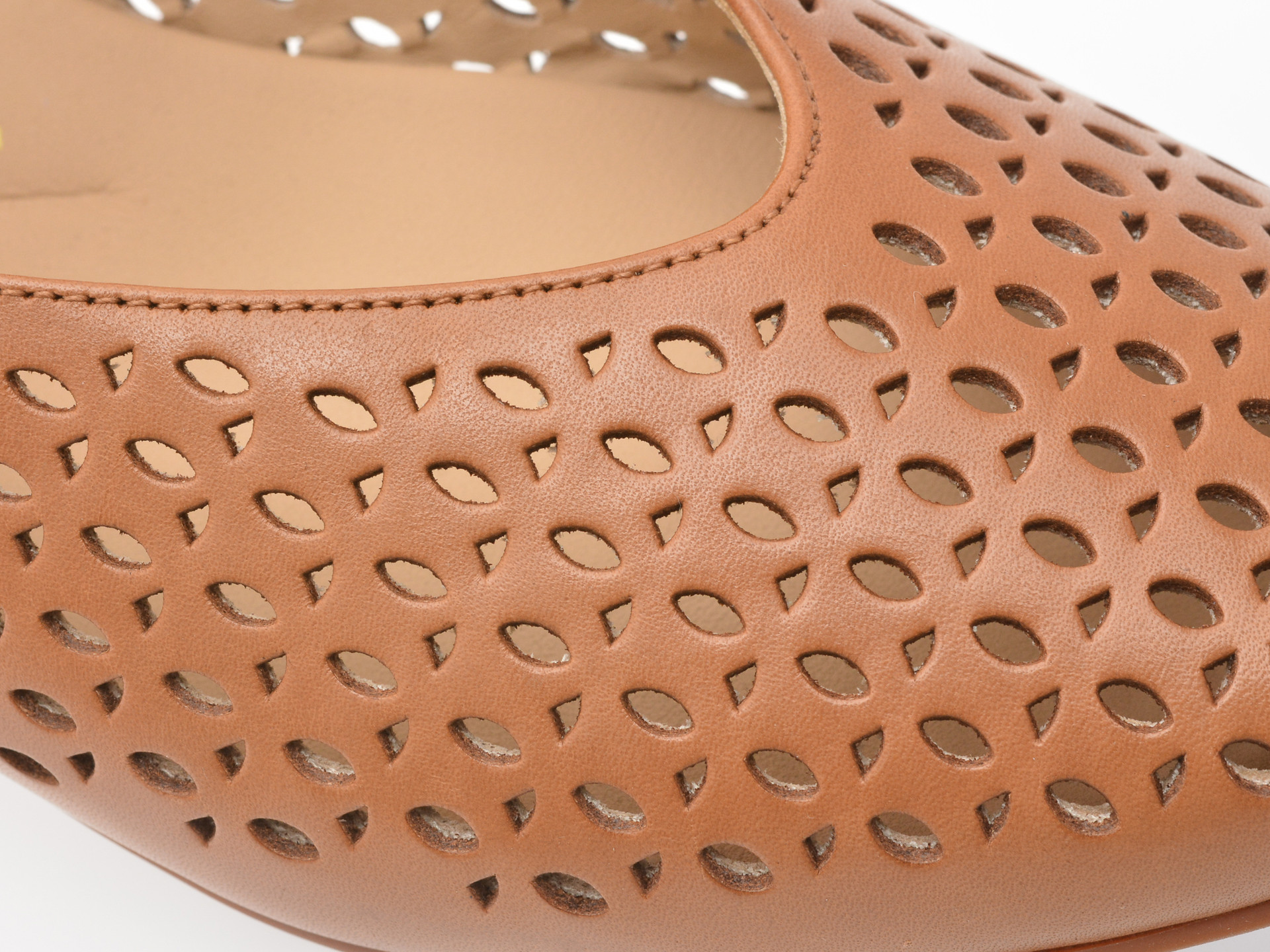 Balerini CLARKS maro, FAWNA JANE, din piele naturala