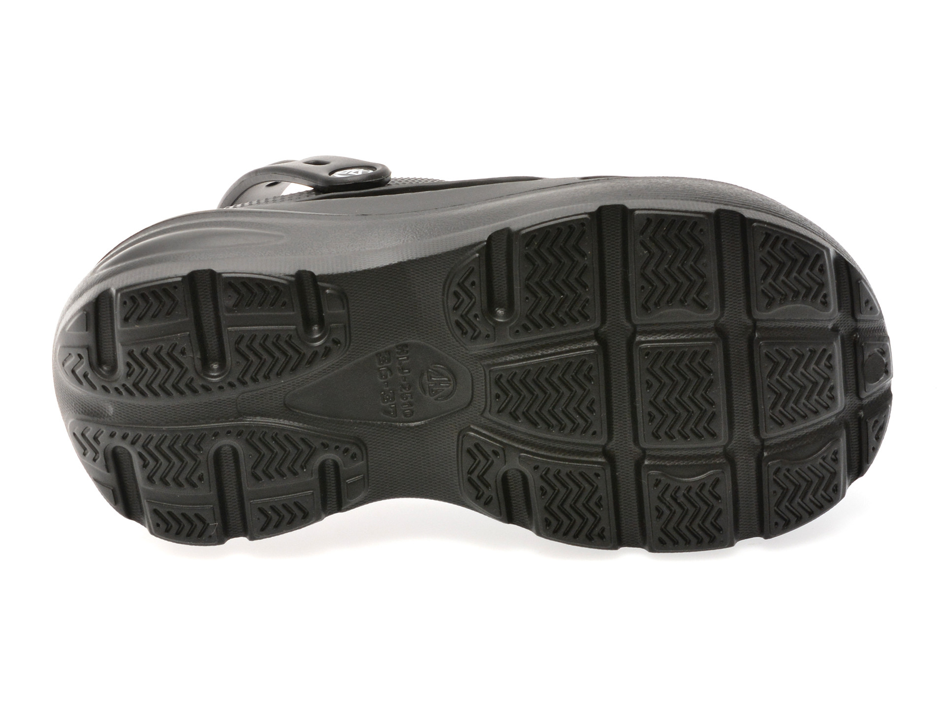 Papuci GRYXX negri, 2510, din pvc