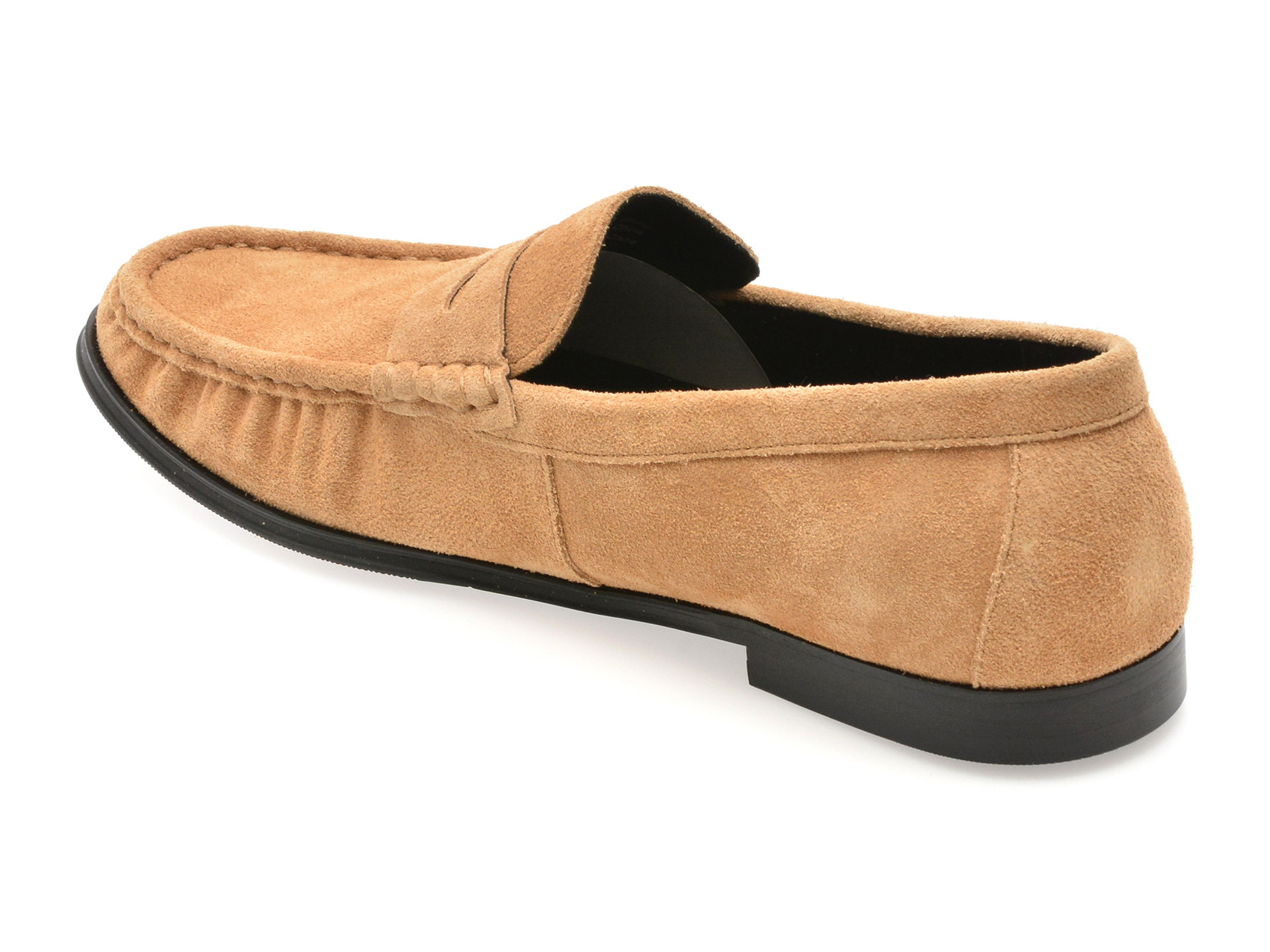 Mocasini eleganti  ALDO maro, SPEAKEASY 237, din piele intoarsa