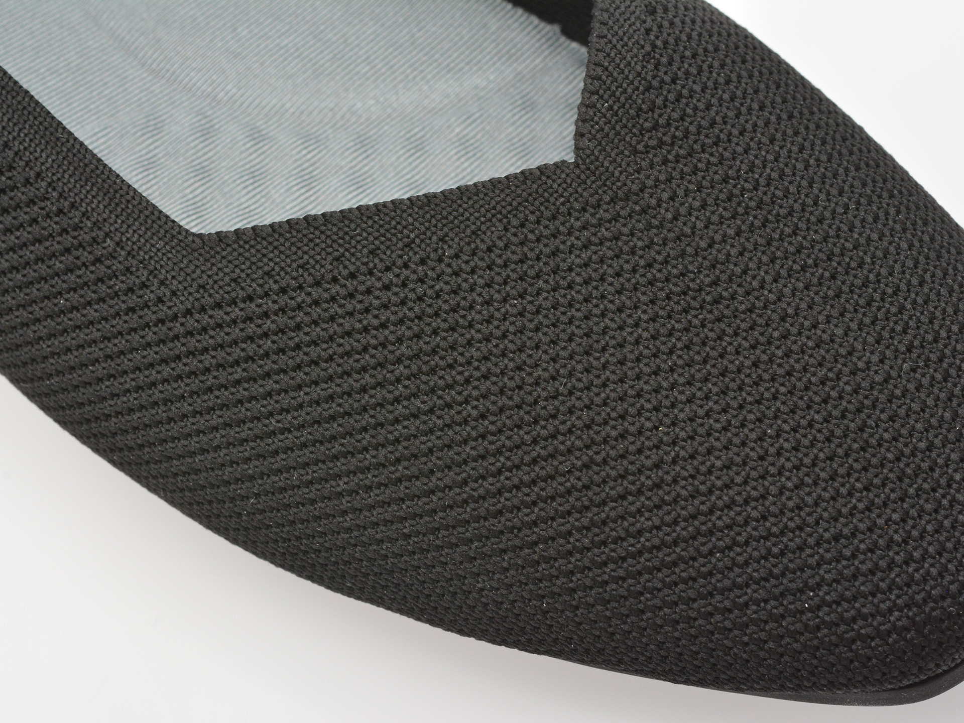 Balerini IMAGE negri, MS0928, din material textil