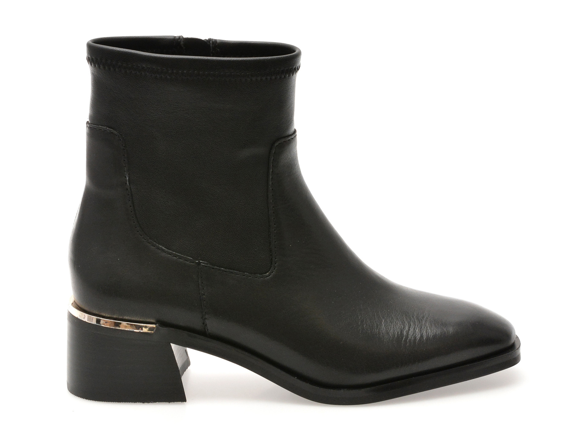 Ghete aldo negre 14058802 din piele naturala