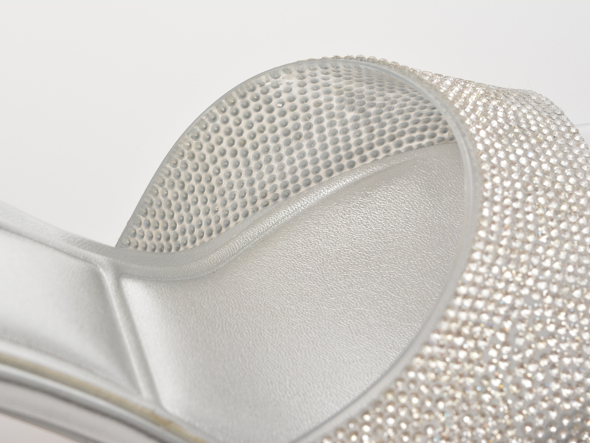 Sandale elegante aldo argintii 14053448 din pvc