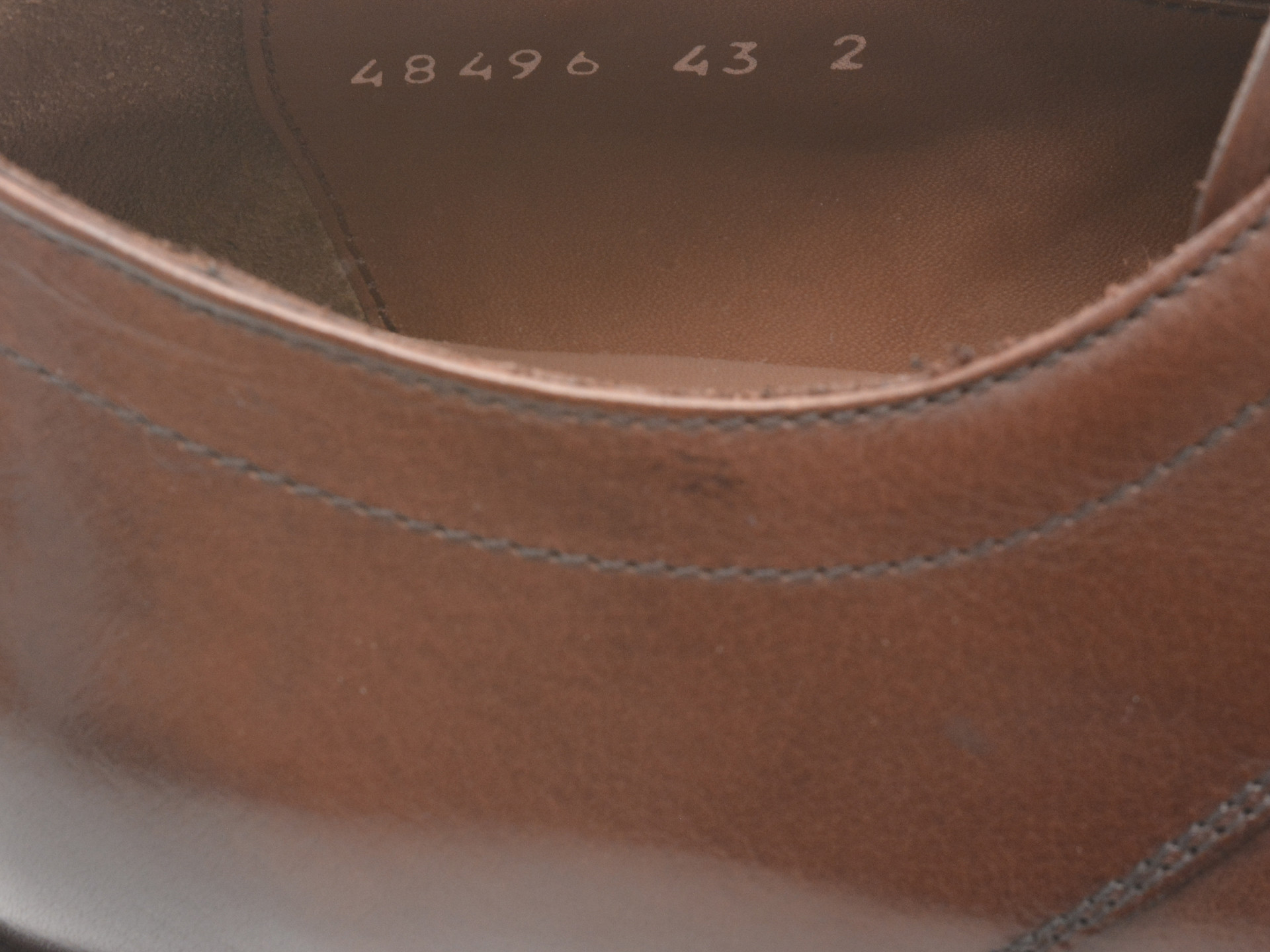 Pantofi eleganti LE COLONEL maro, 48496, din piele naturala