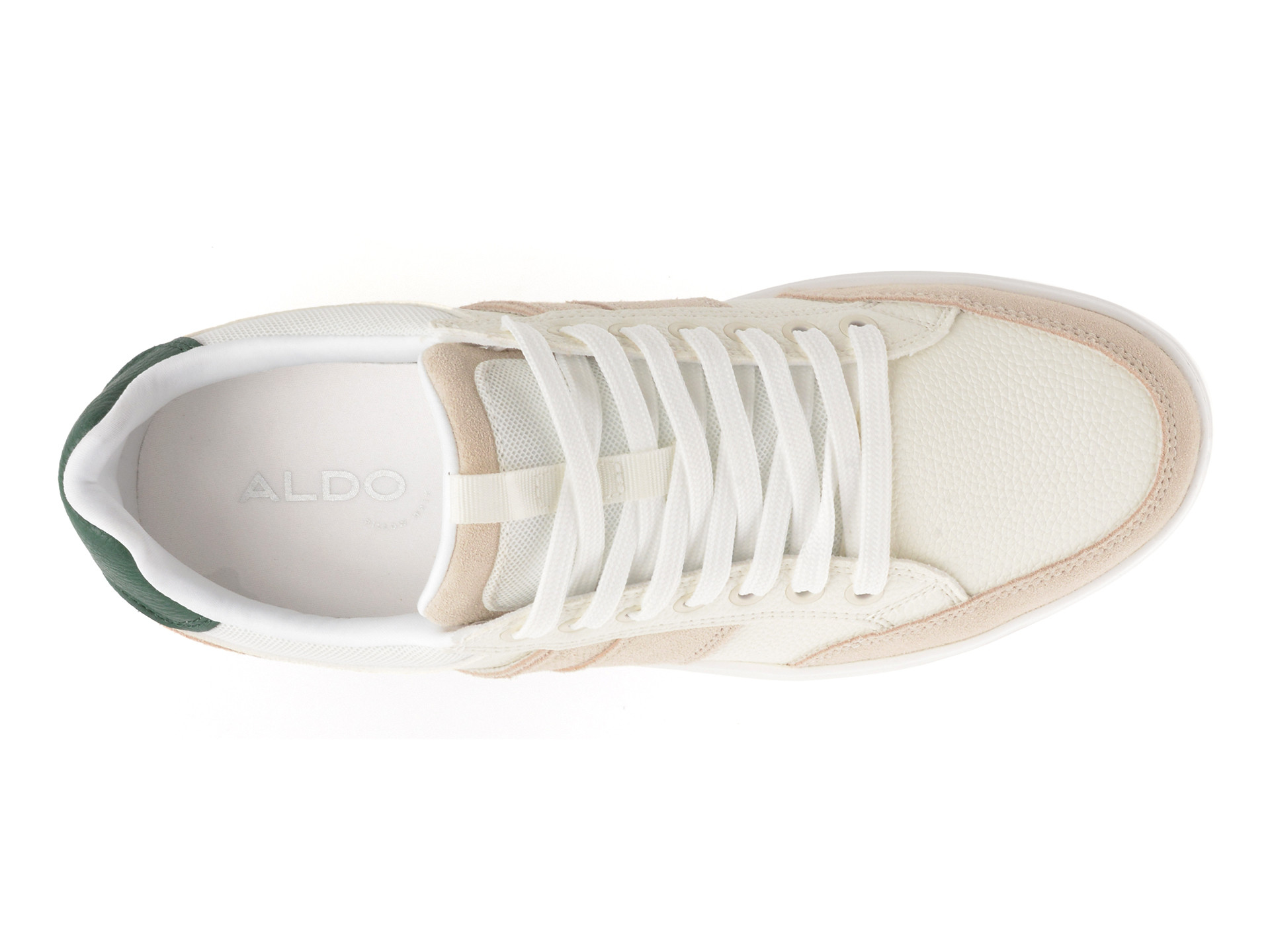Pantofi sport ALDO albi, ELIO 121, din piele ecologica