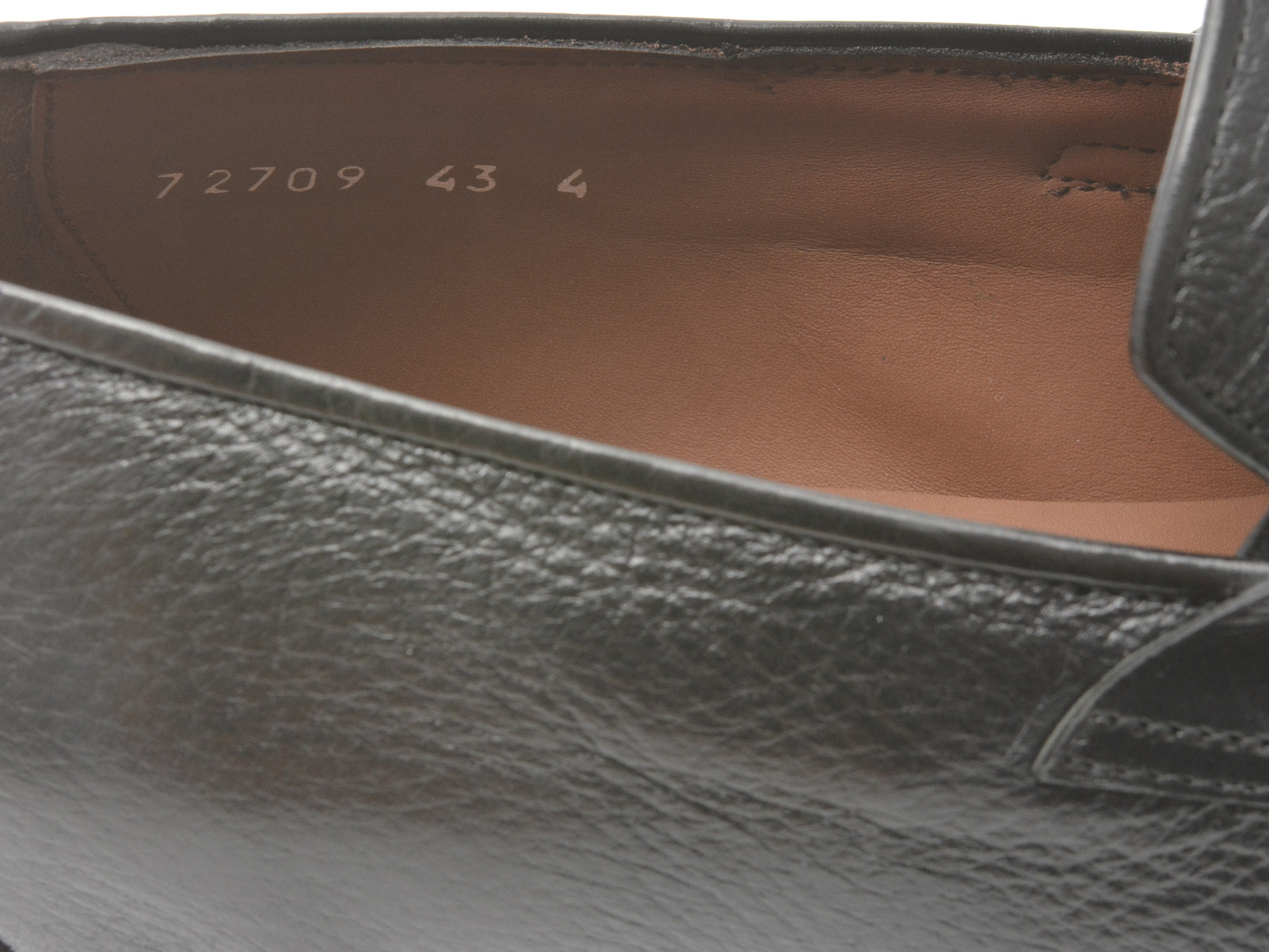 Mocasini eleganti LE COLONEL negri, 72709, din piele naturala